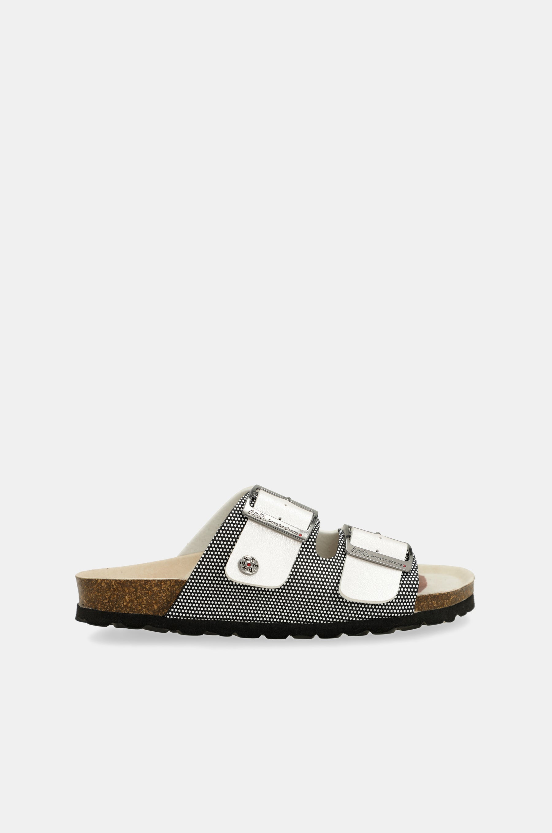 White bio sandals lunares