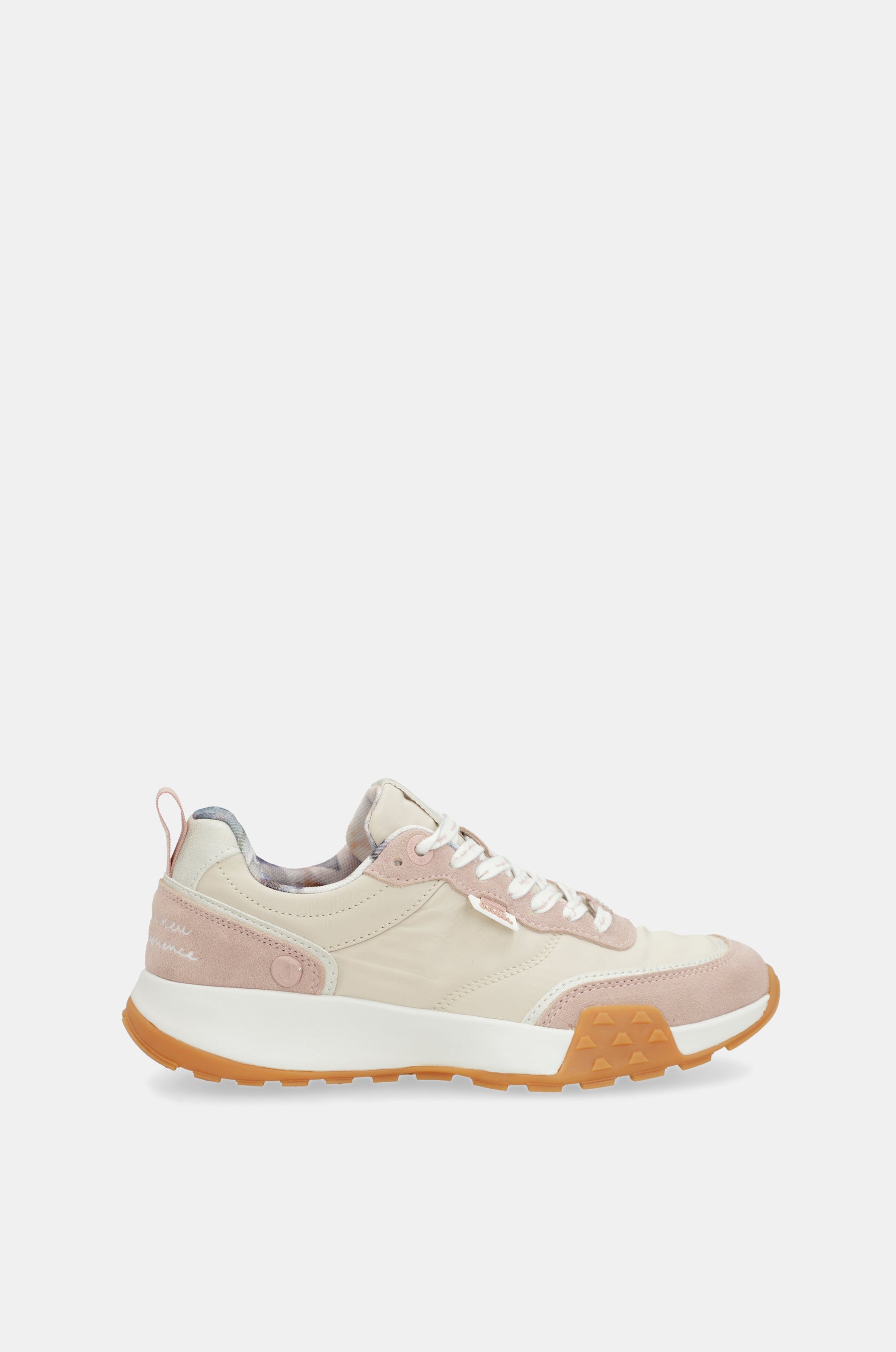 Retro pink sneakers