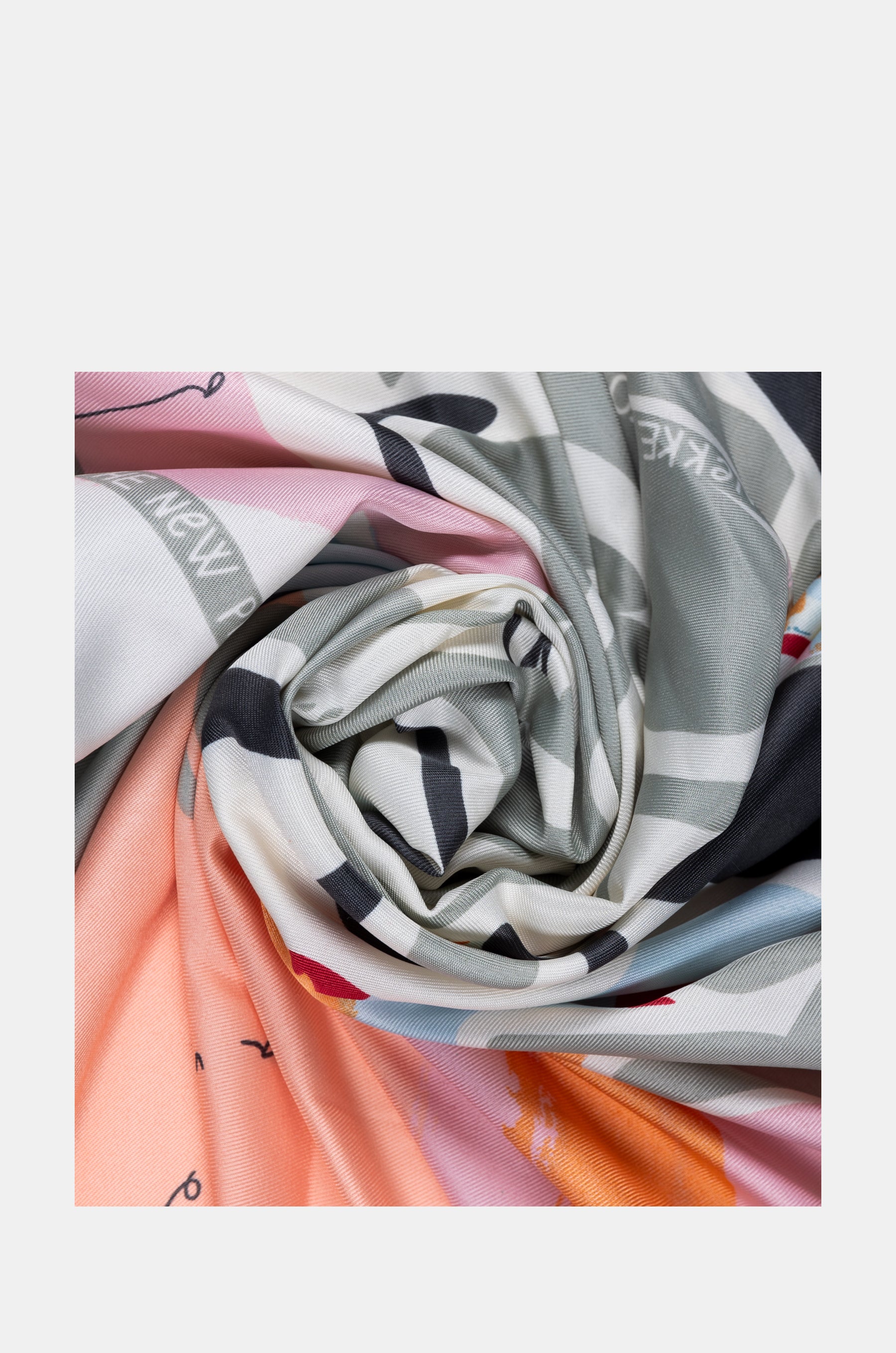 Smart square scarf