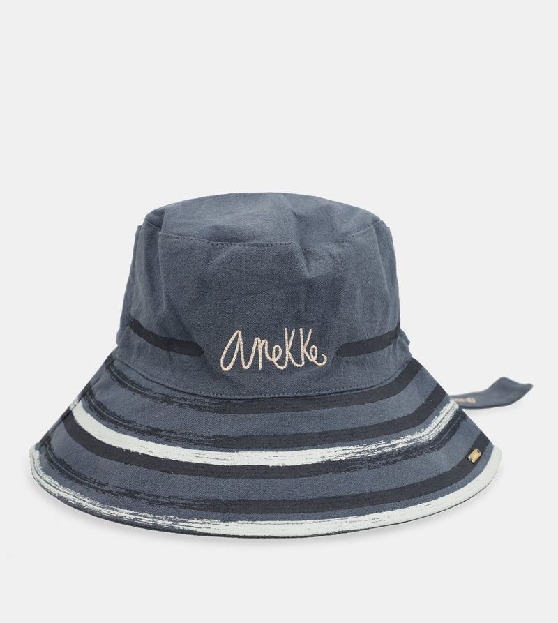 Blue bucket hat