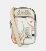 Mini crossbody bag with pocket Alma