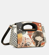 Handbag with crossbody strap Alma