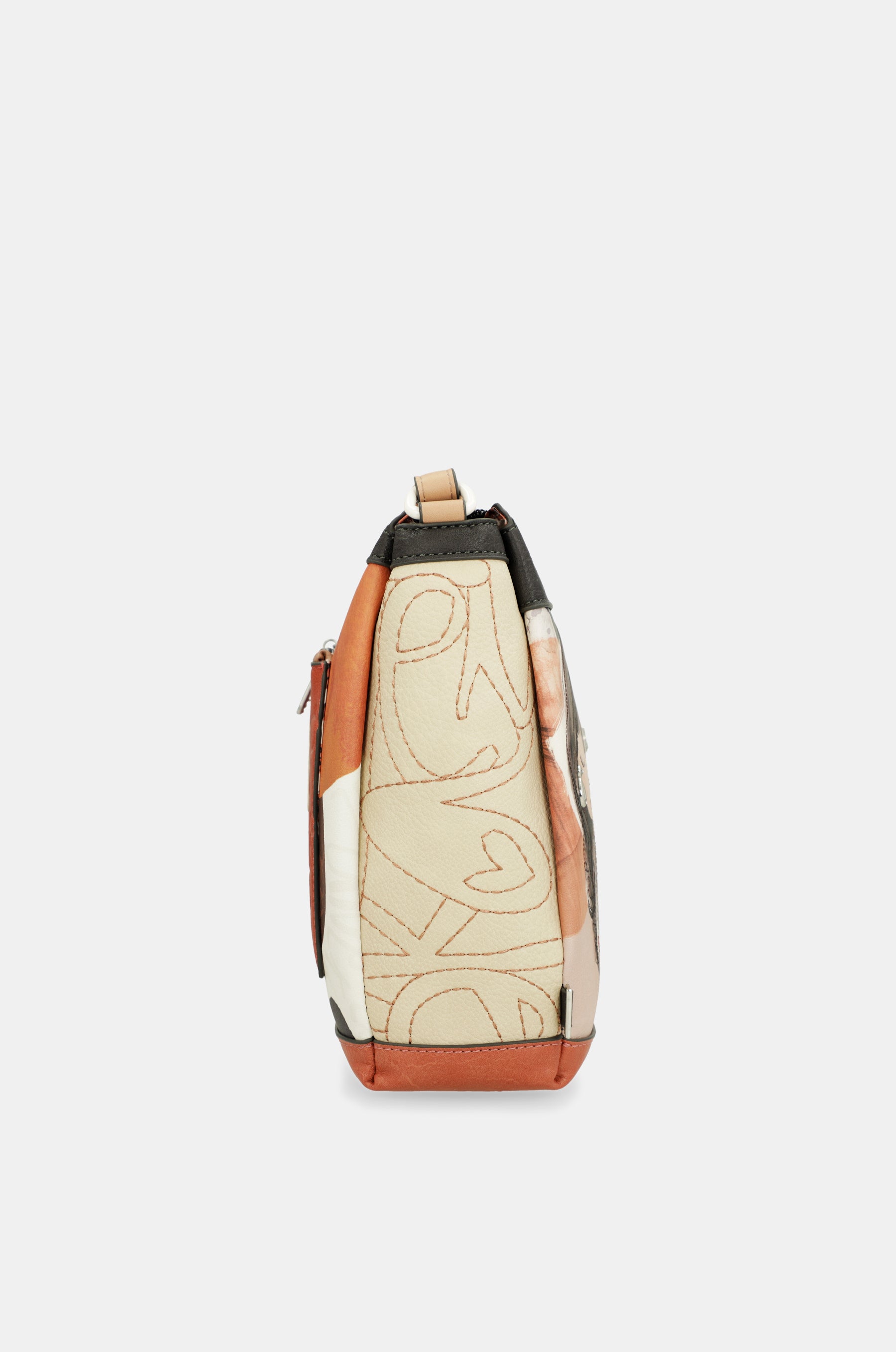 Crossbody bag with 3 compartments Alma