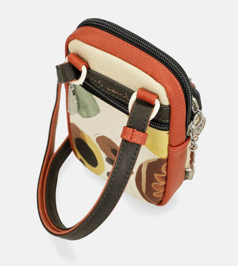 Mini crossbody bag with pocket Alma