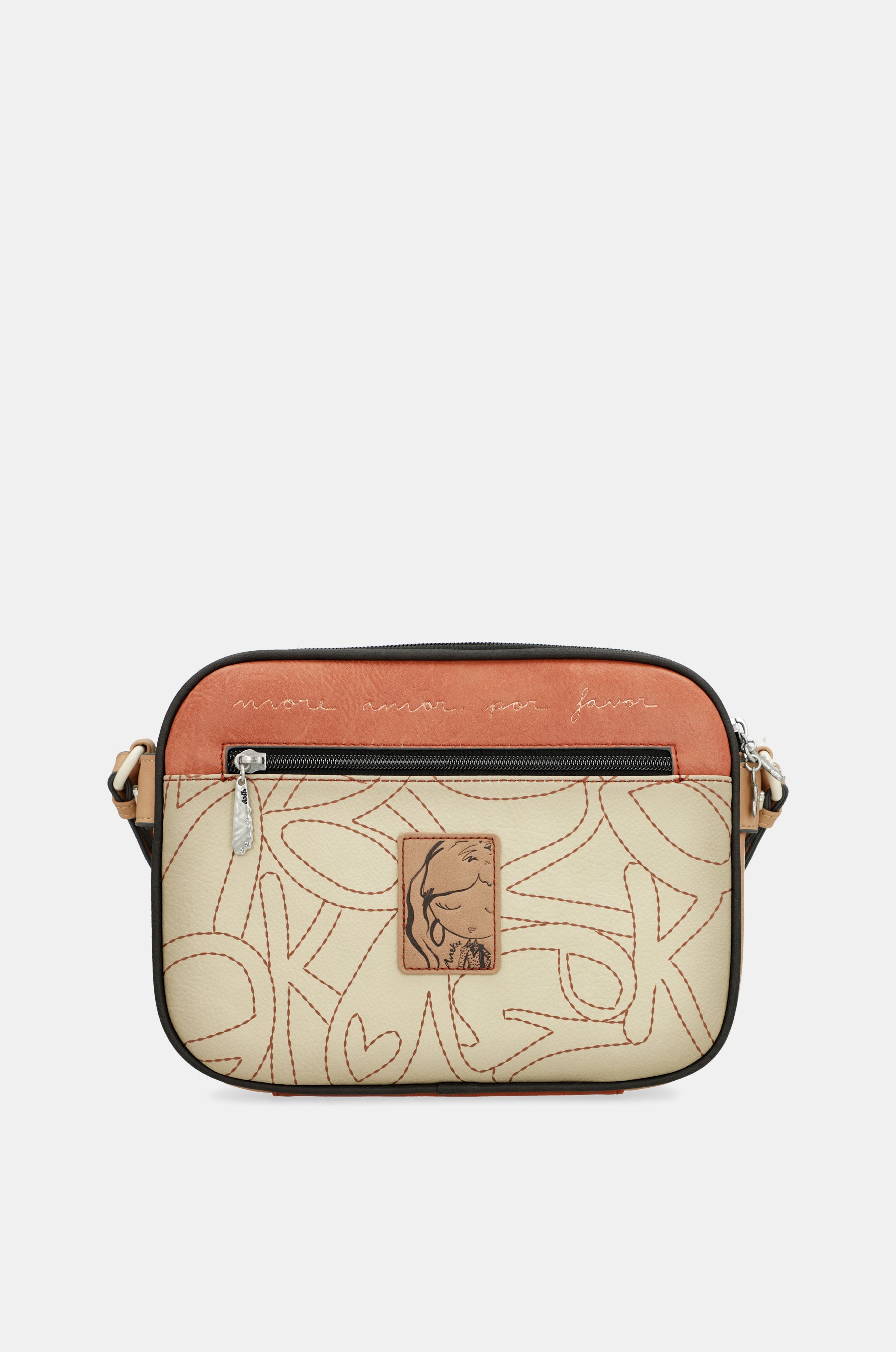 Crossbody bag with 3 compartments Alma