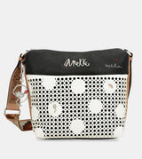 Large crossbody bag with front pocket Alma