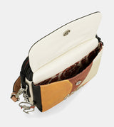 Oval flap crossbody bag Alma