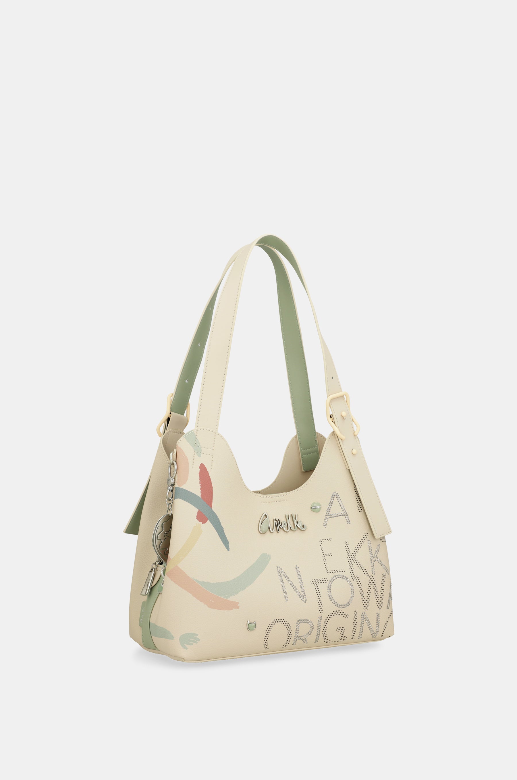 Shoulder bag with 2 handles Alma