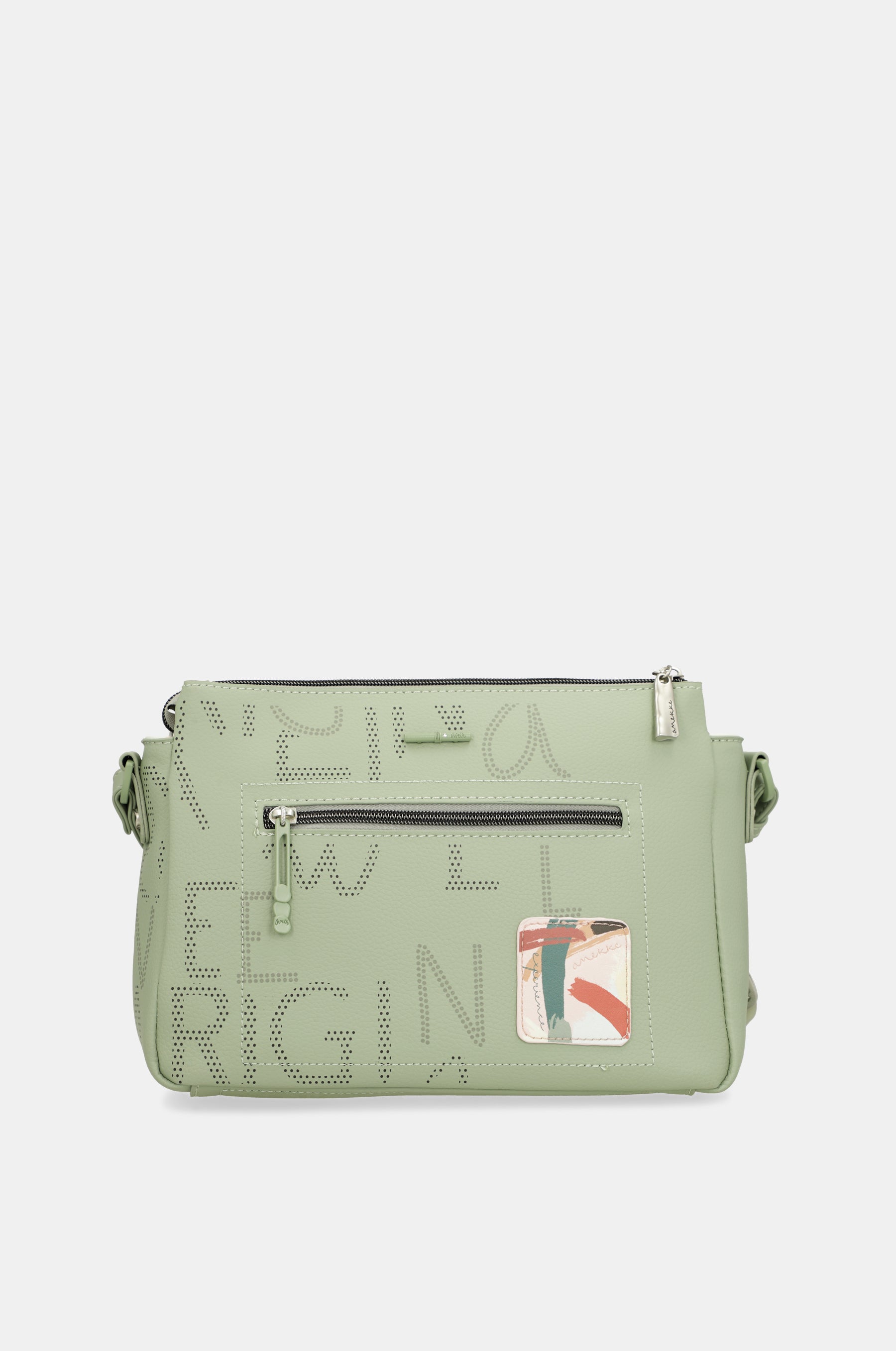 Printed crossbody bag with 3 compartments Alma