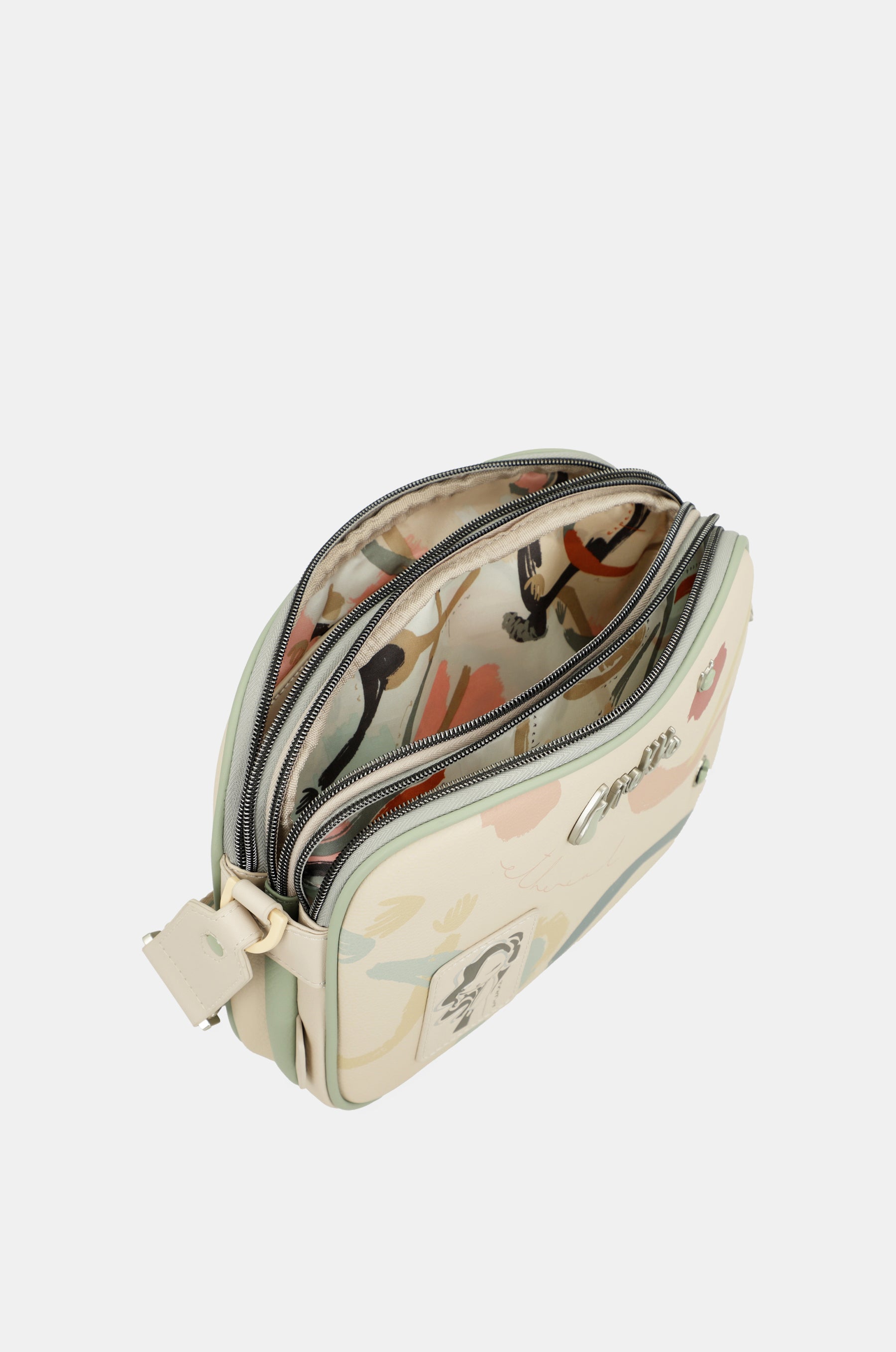 Crossbody bag with 3 compartments Alma