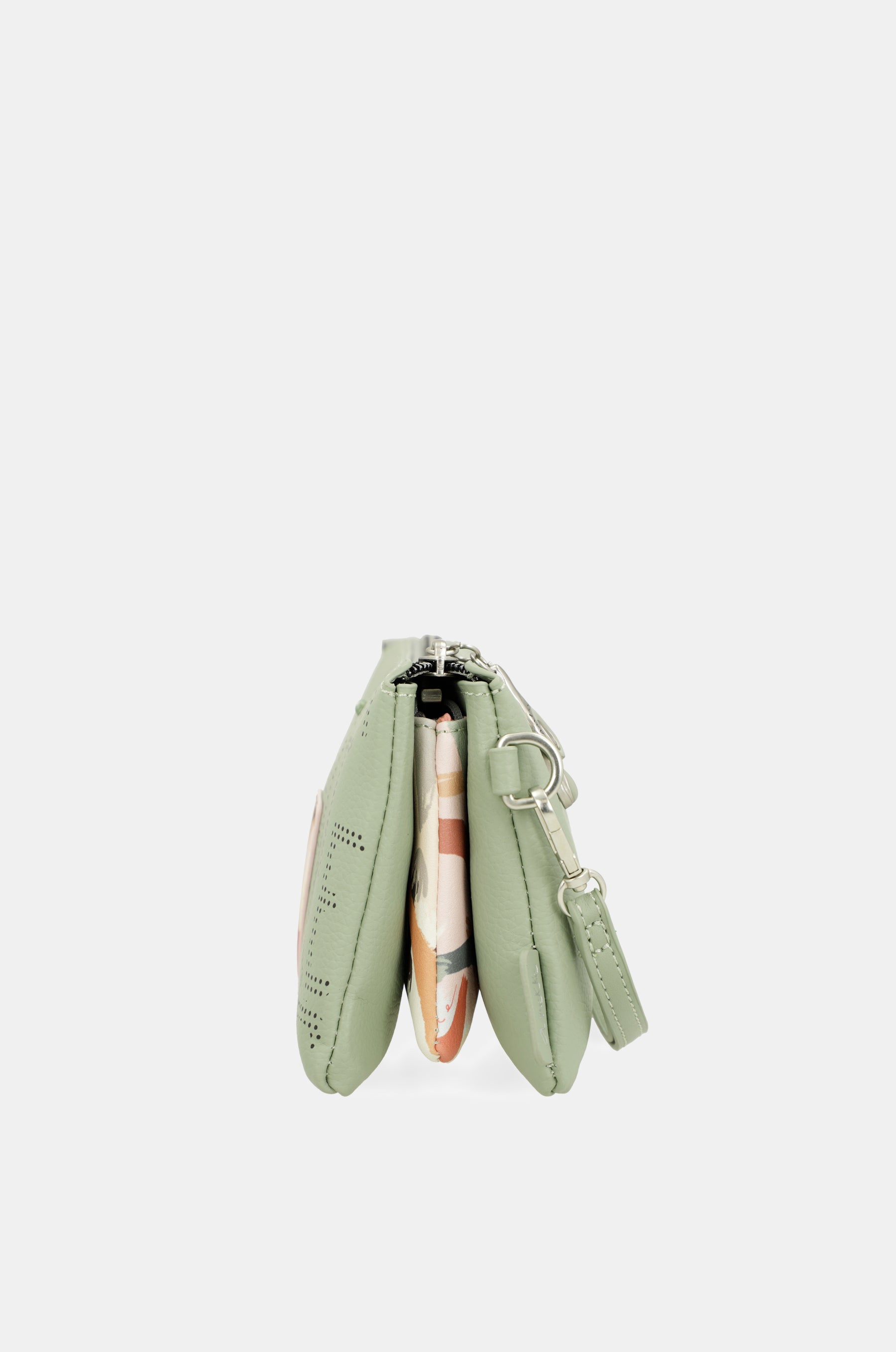 Small crossbody bag with 3 compartments Alma