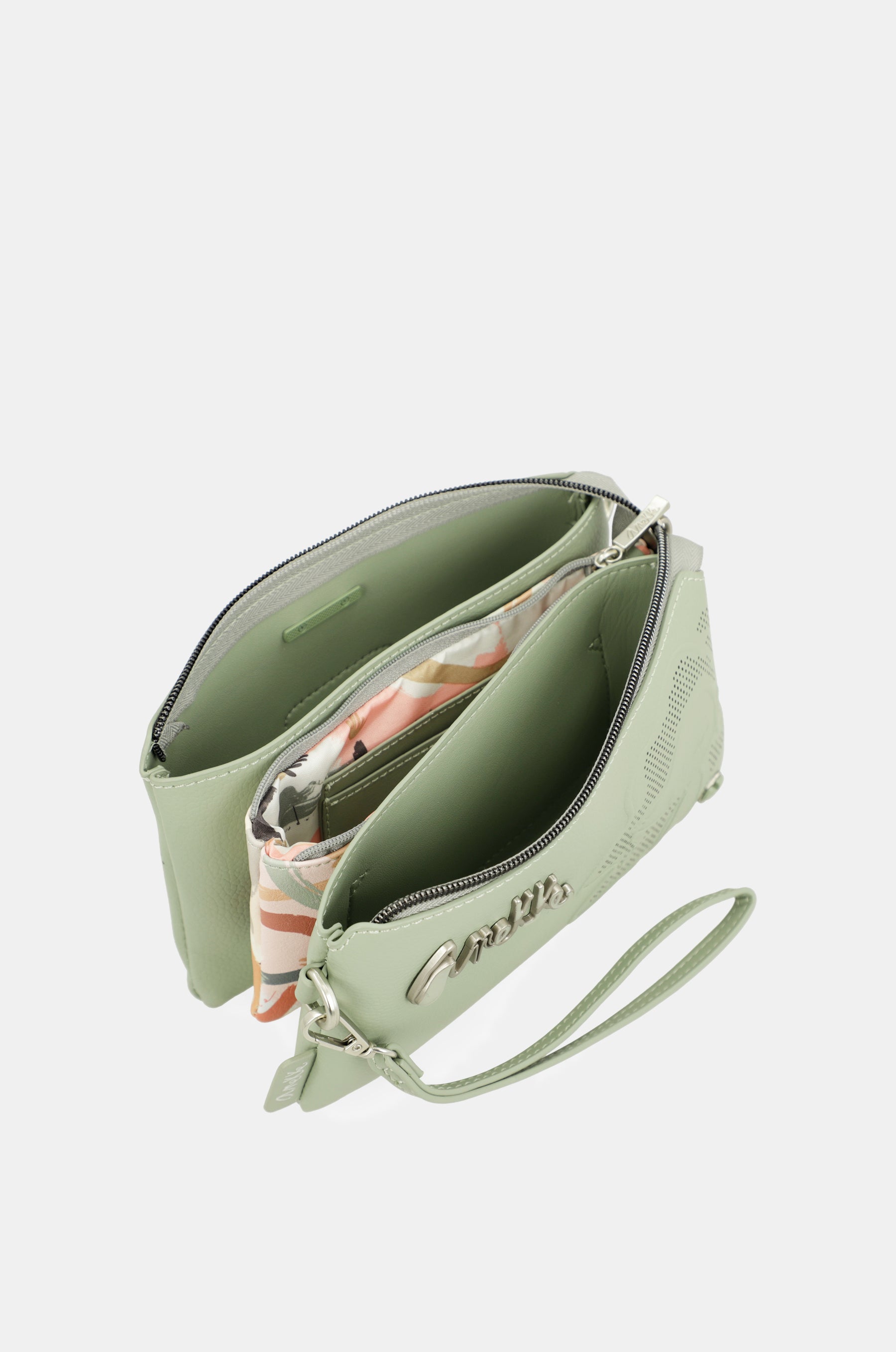 Small crossbody bag with 3 compartments Alma