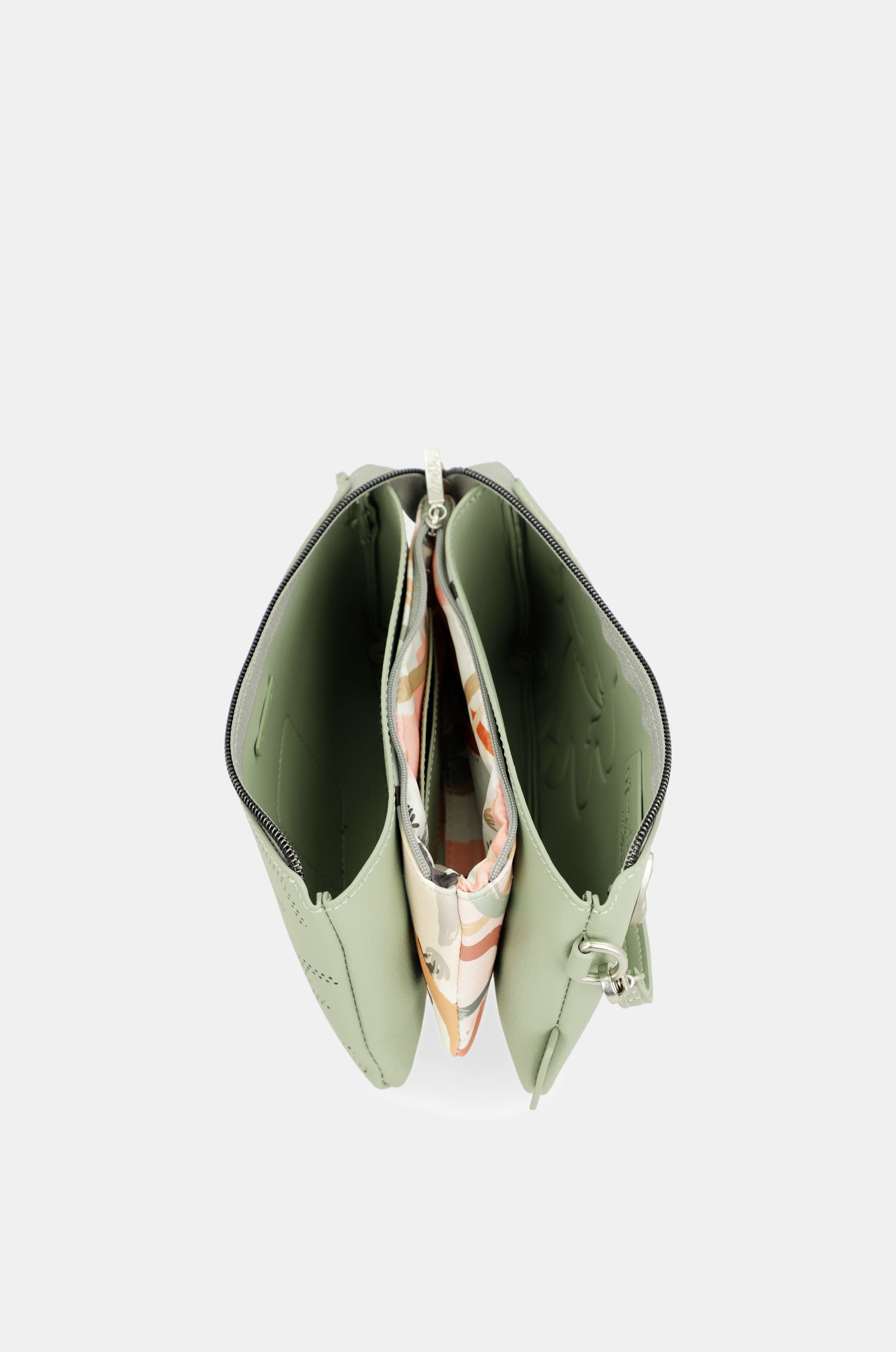 Small crossbody bag with 3 compartments Alma