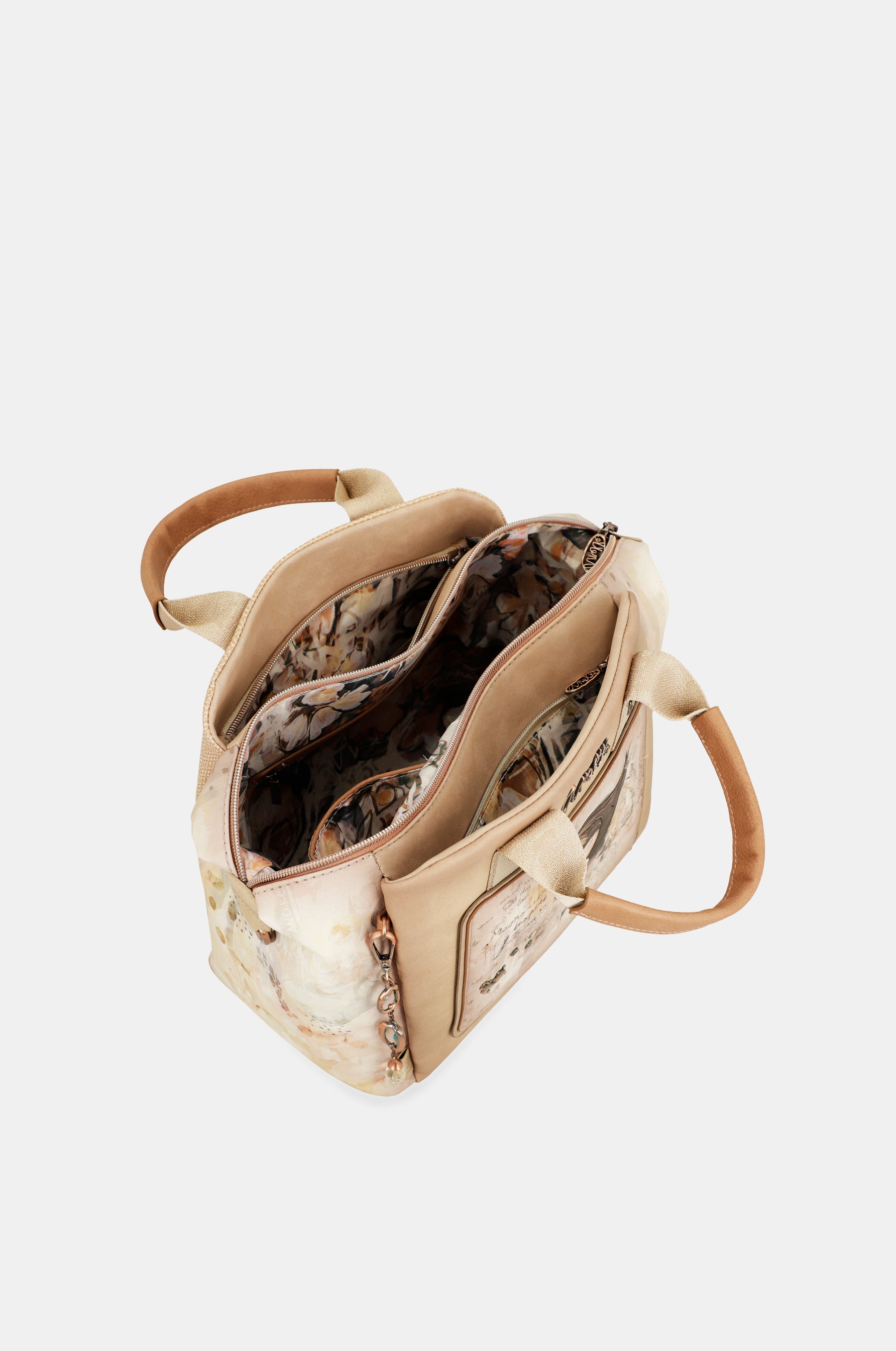 Bowling bag with crossbody strap Memories