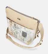 Large crossbody bag with front pocket Memories