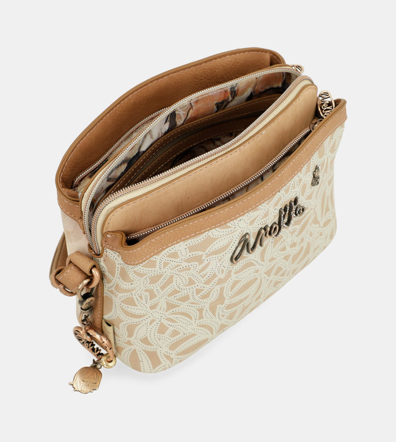 Medium crossbody bag with 3 compartments Memories