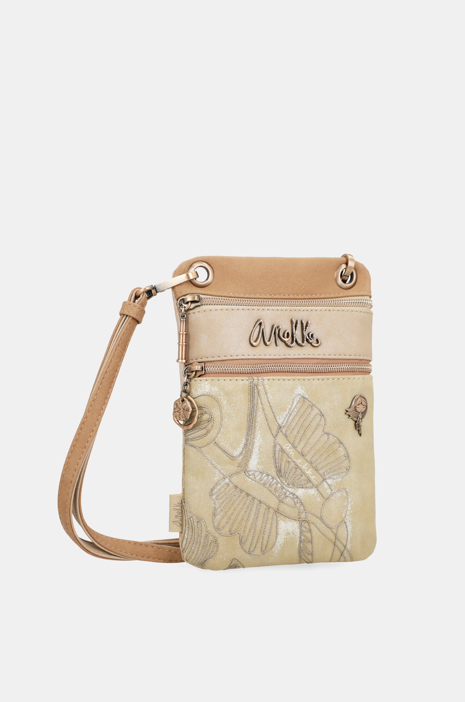 Mini crossbody bag with 2 compartments Memories