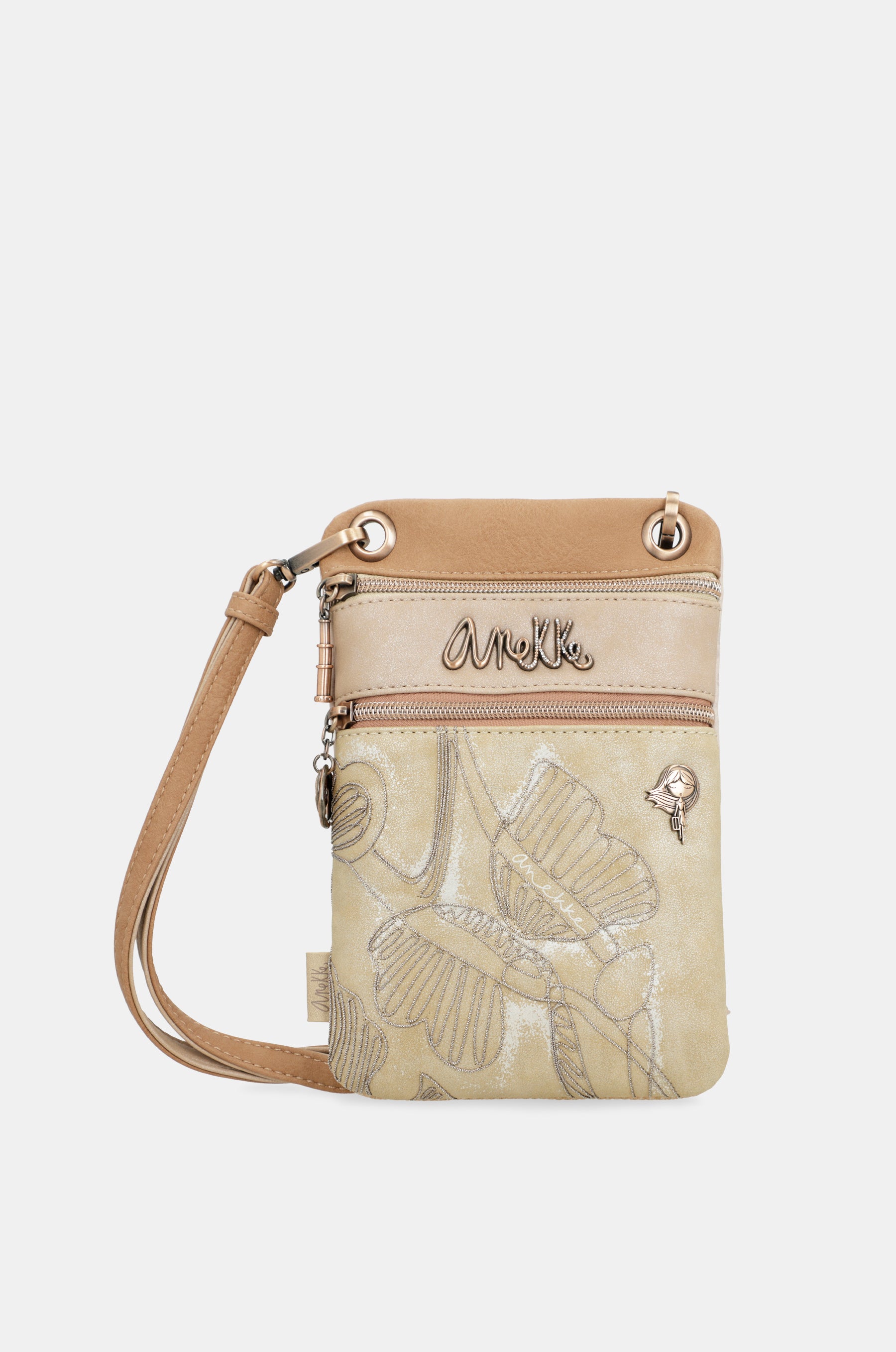 Mini crossbody bag with 2 compartments Memories