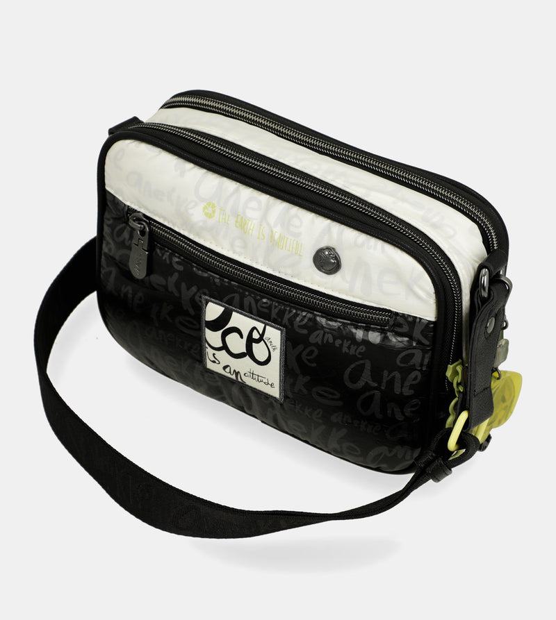 Crossbody bag with 2 compartments Memories