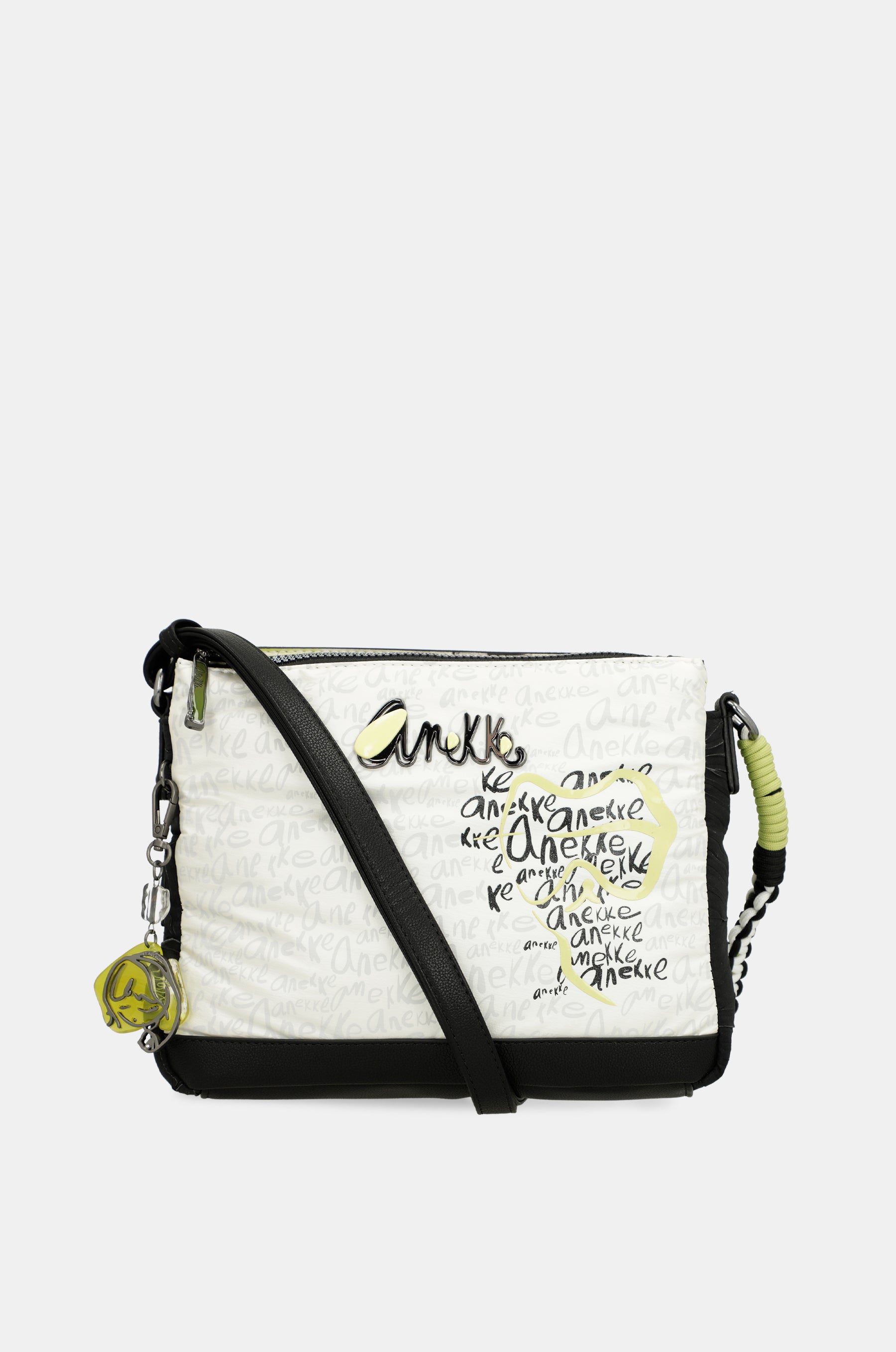 Printed crossbody bag with 3 compartments Nature Towanda