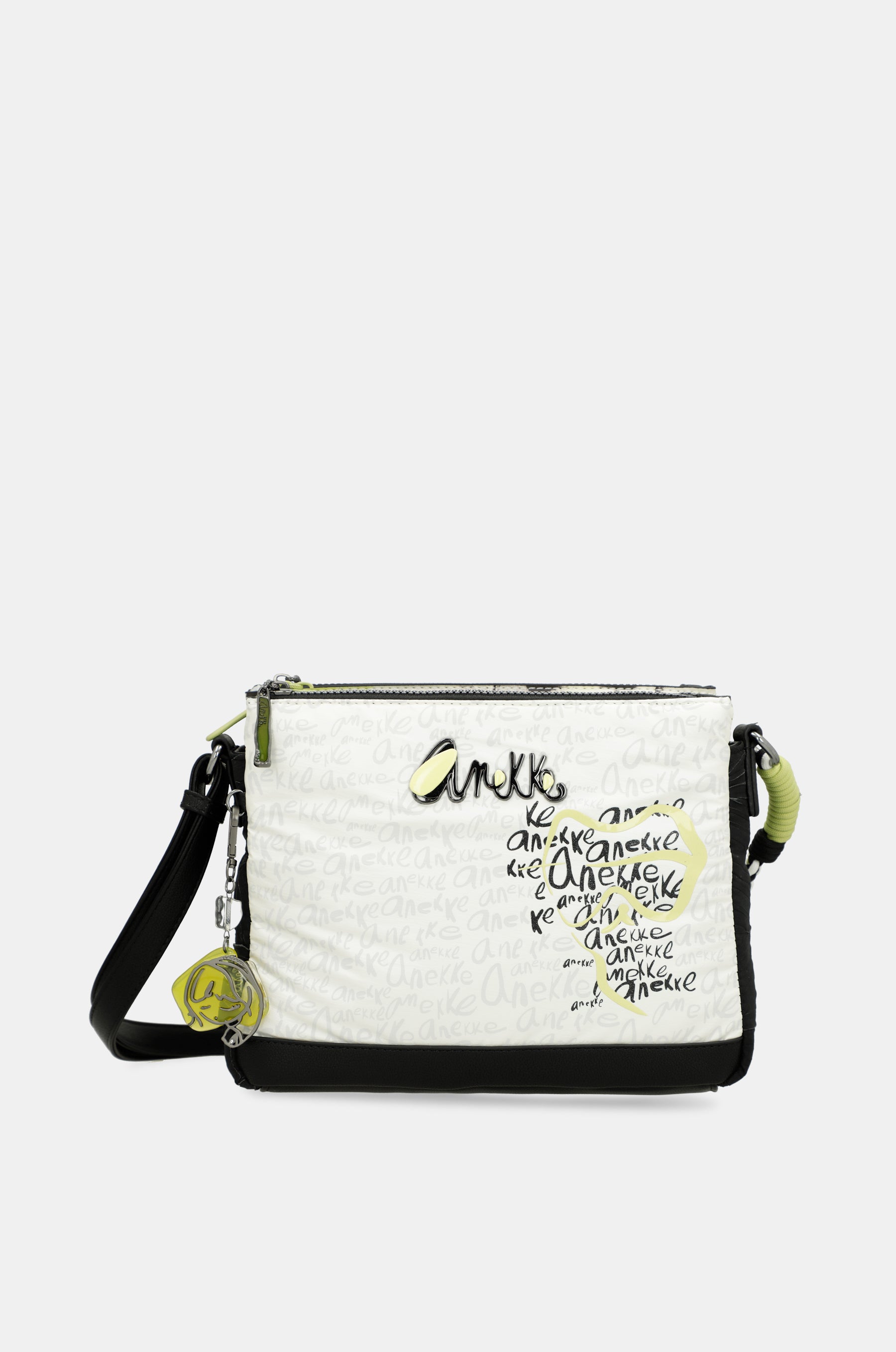 Printed crossbody bag with 3 compartments Nature Towanda