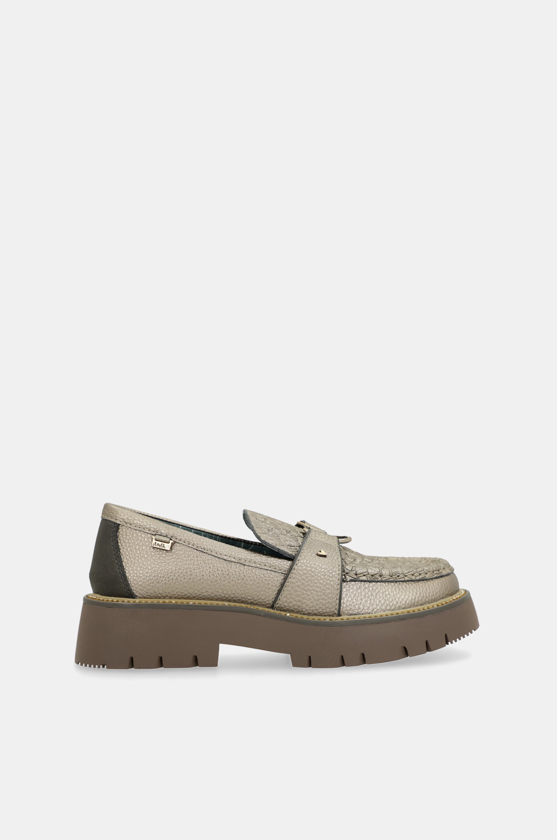 Towanda gold loafers