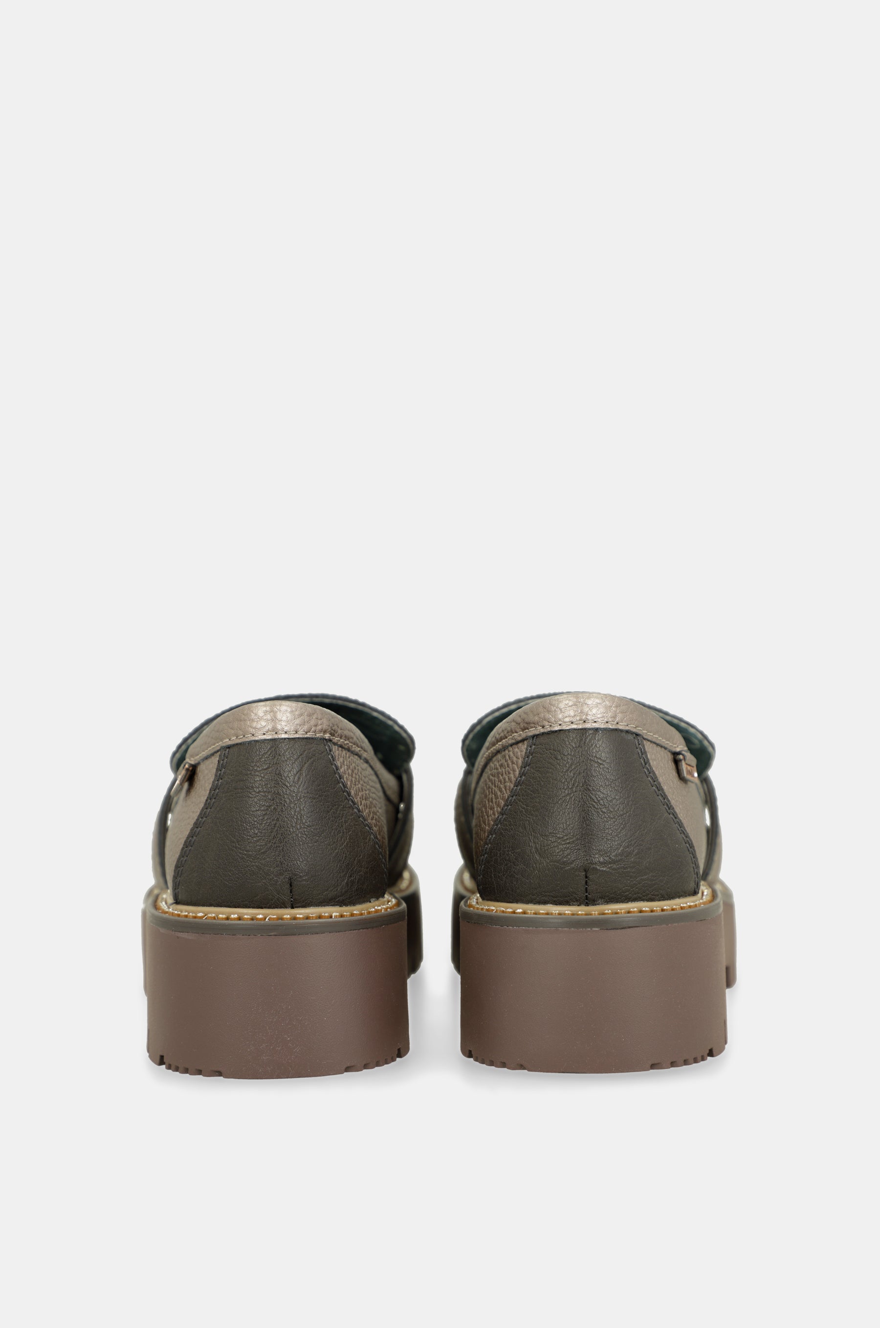 Towanda gold loafers