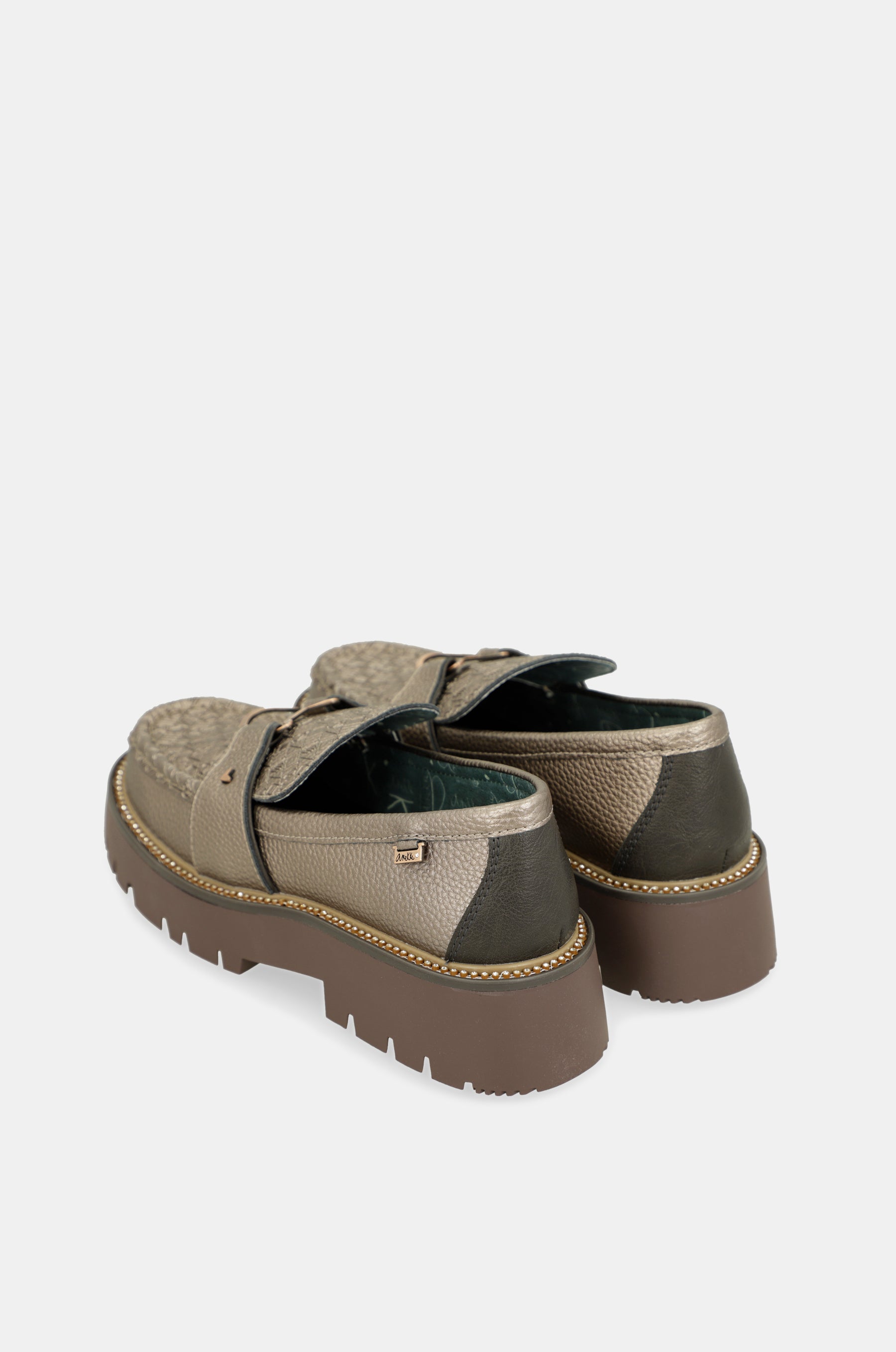 Towanda gold loafers
