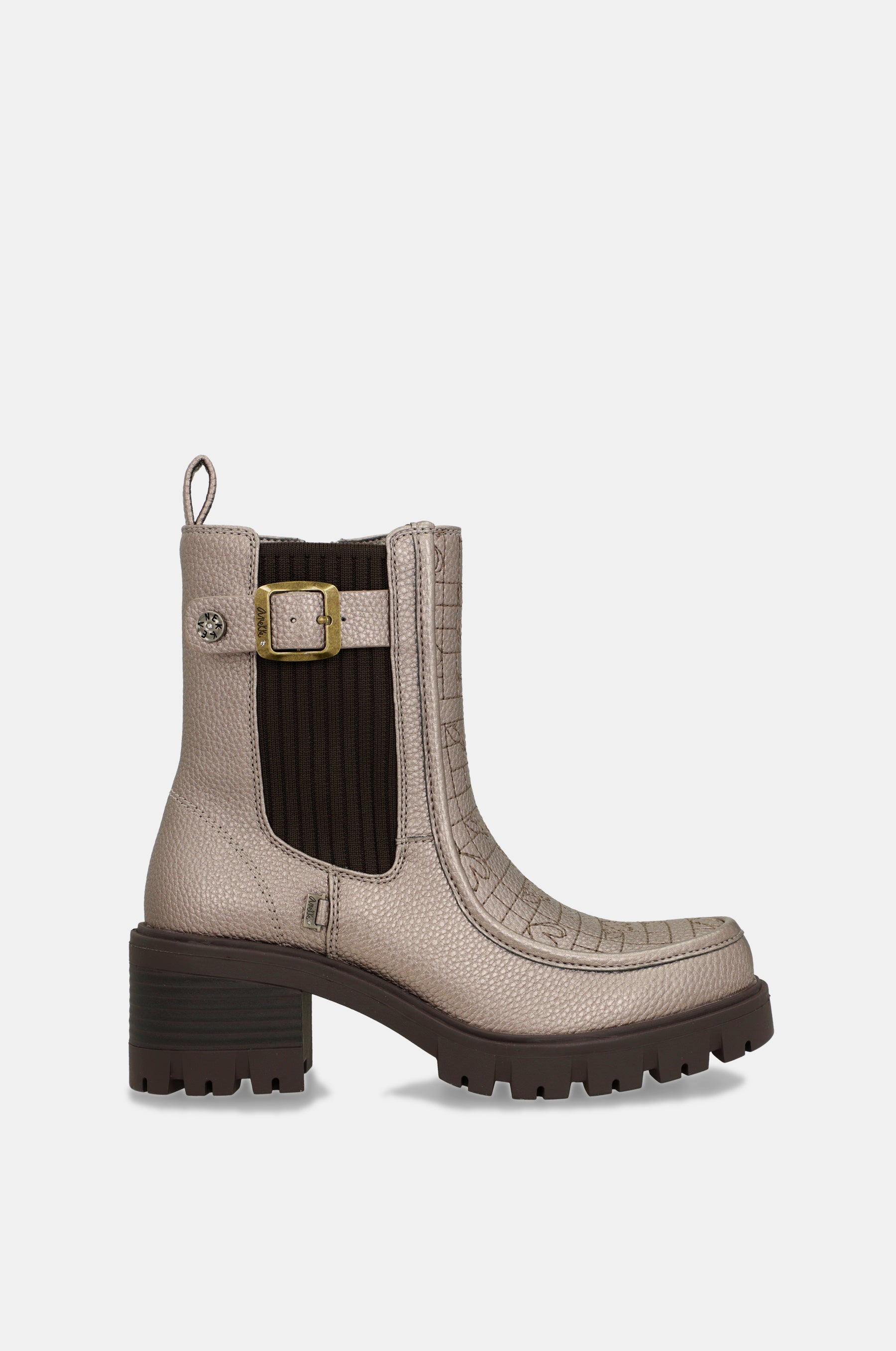 Studio gold ankle boot