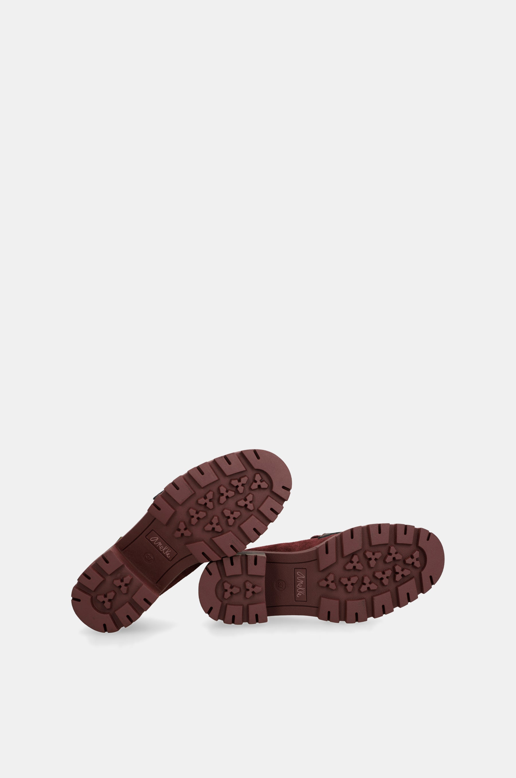 Burgundy loafers