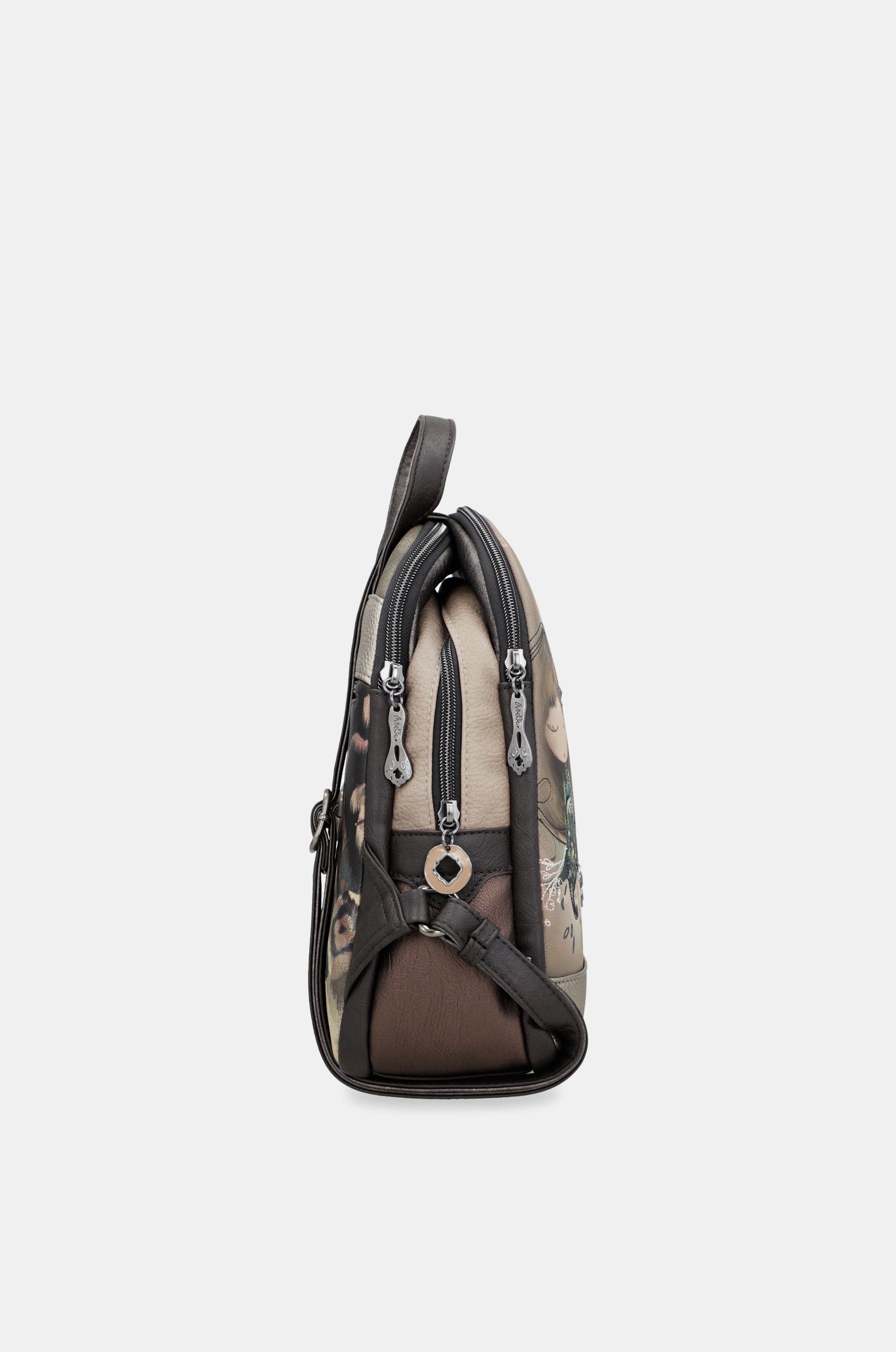 Real 3-compartment backpack