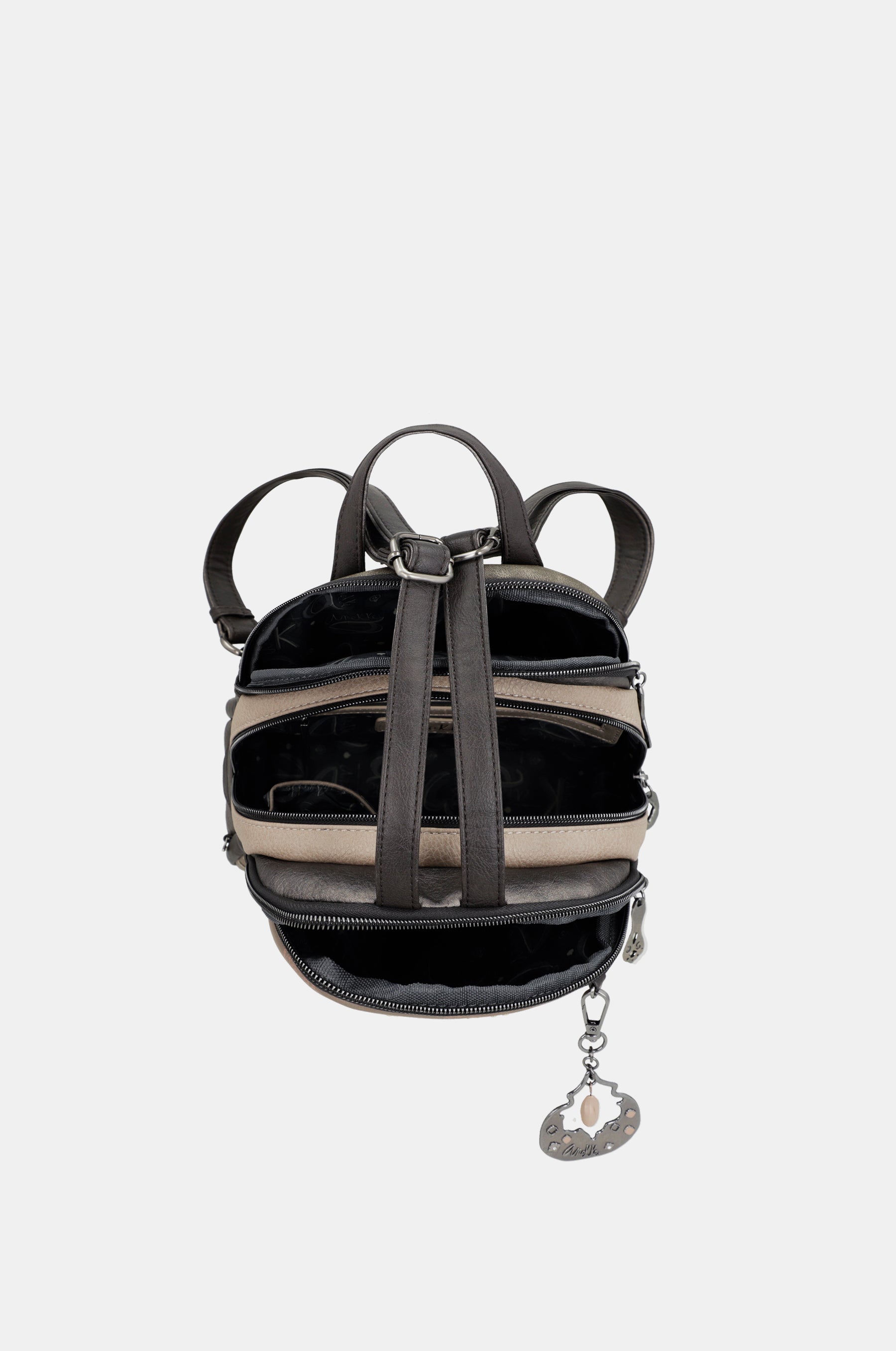 Real 3-compartment backpack