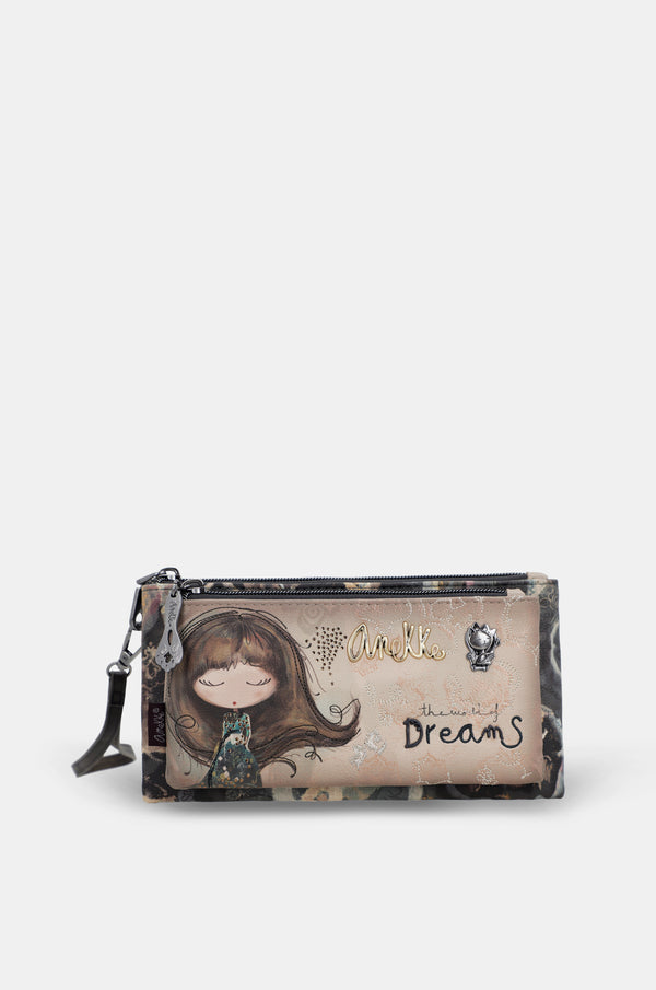 Real wallet and handbag
