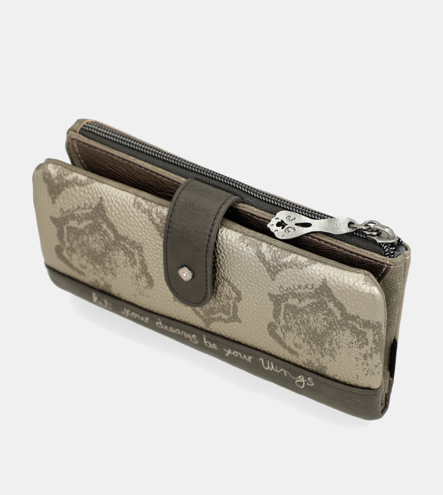 Real flexible large RFID wallet