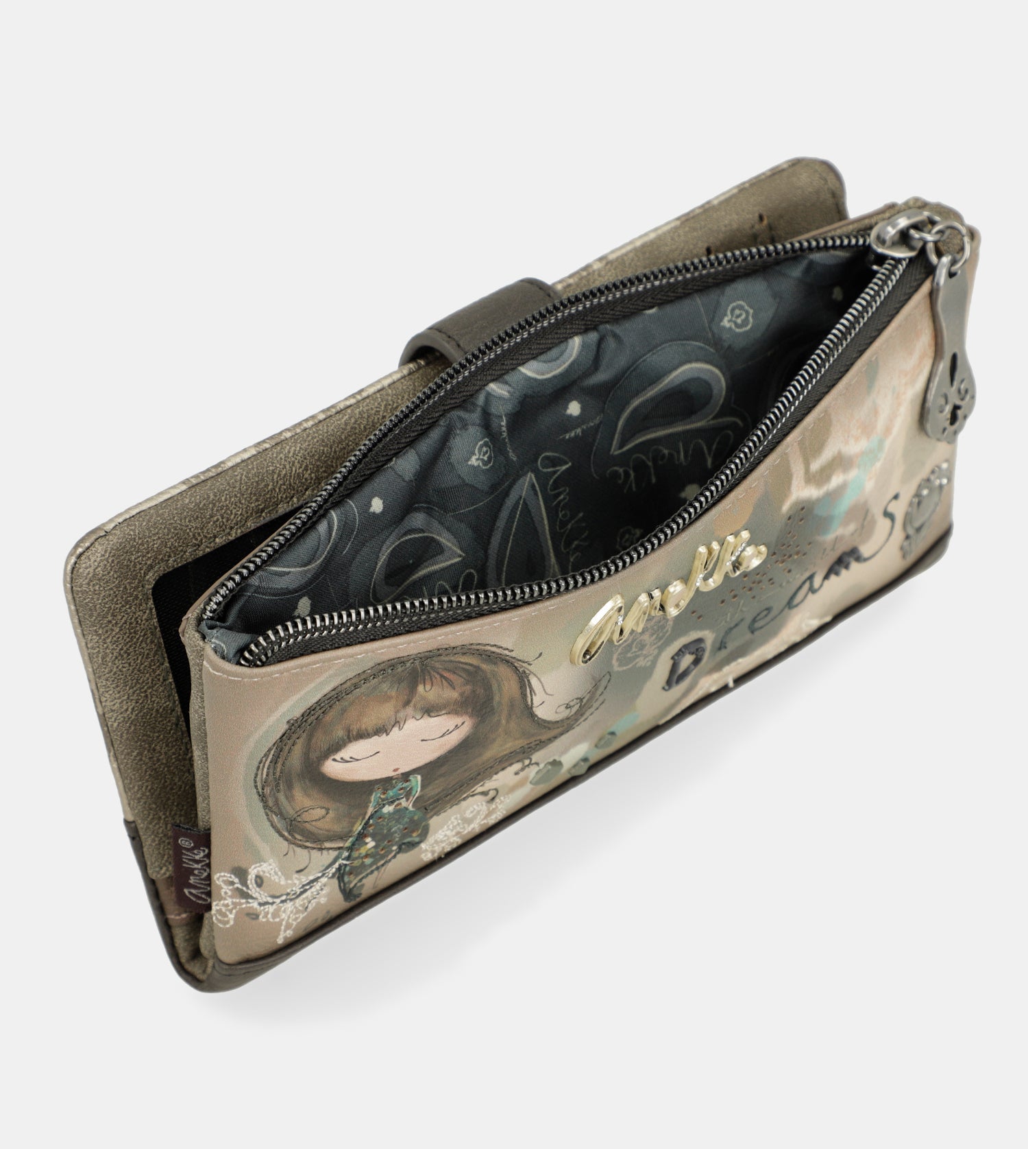 Real flexible large RFID wallet