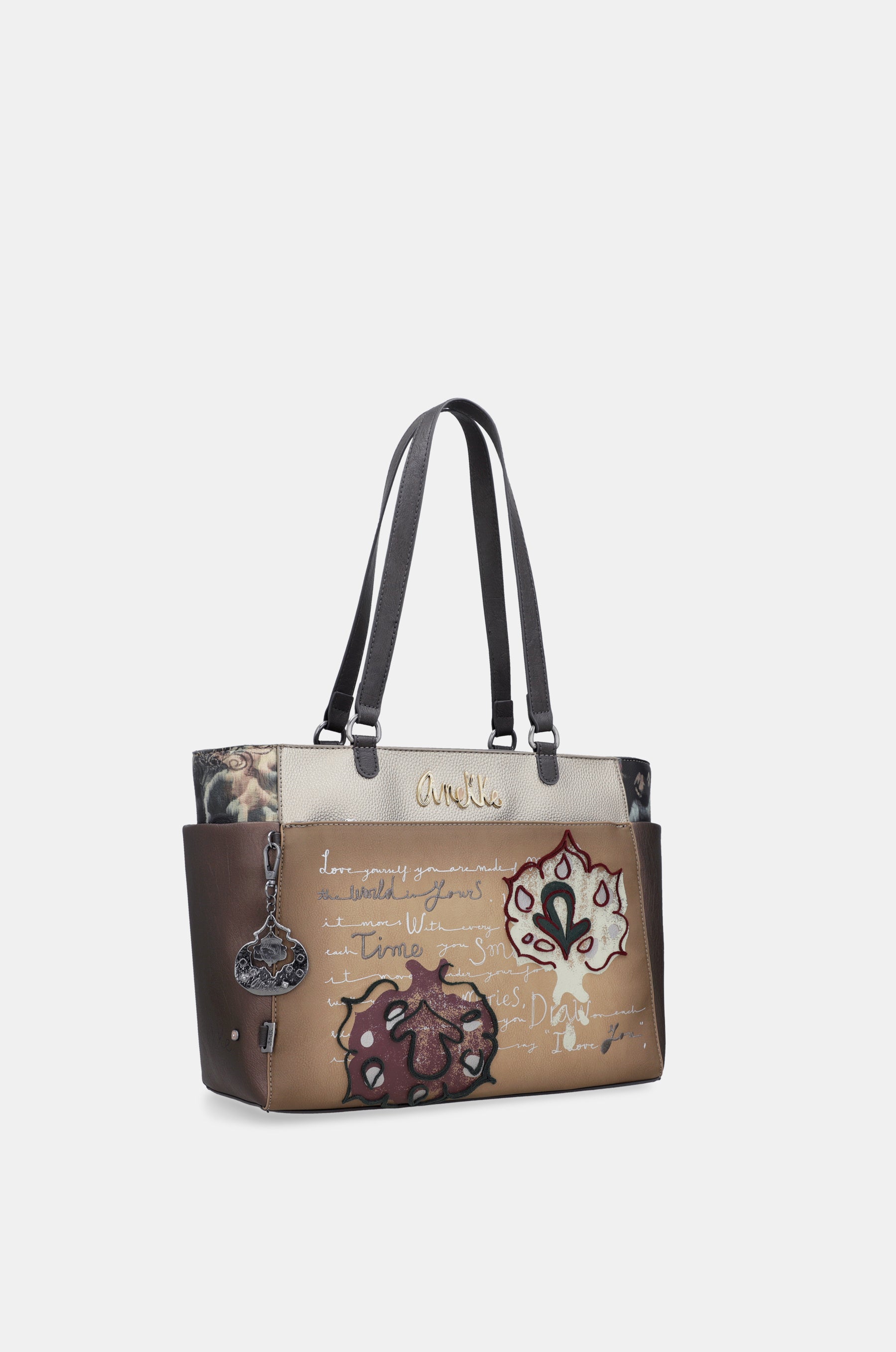 Manifesto large shoulder bag