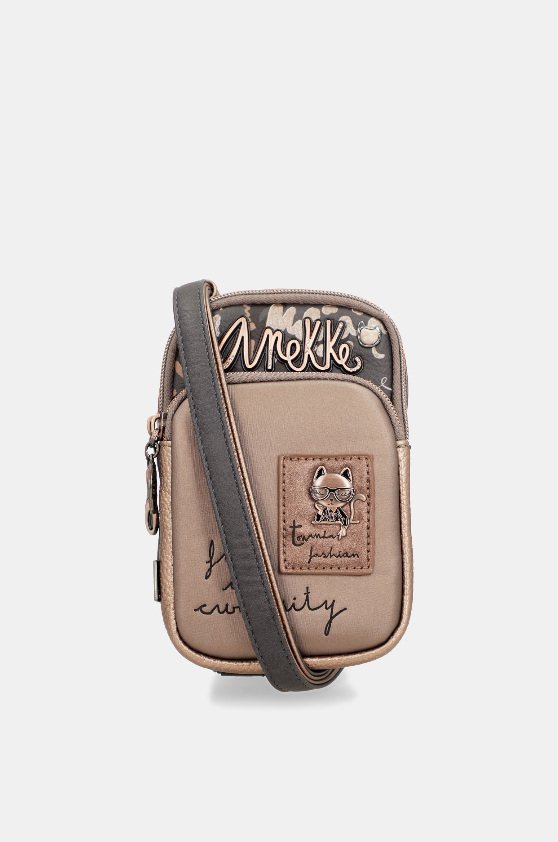 Intentions mini crossbody bag with pocket