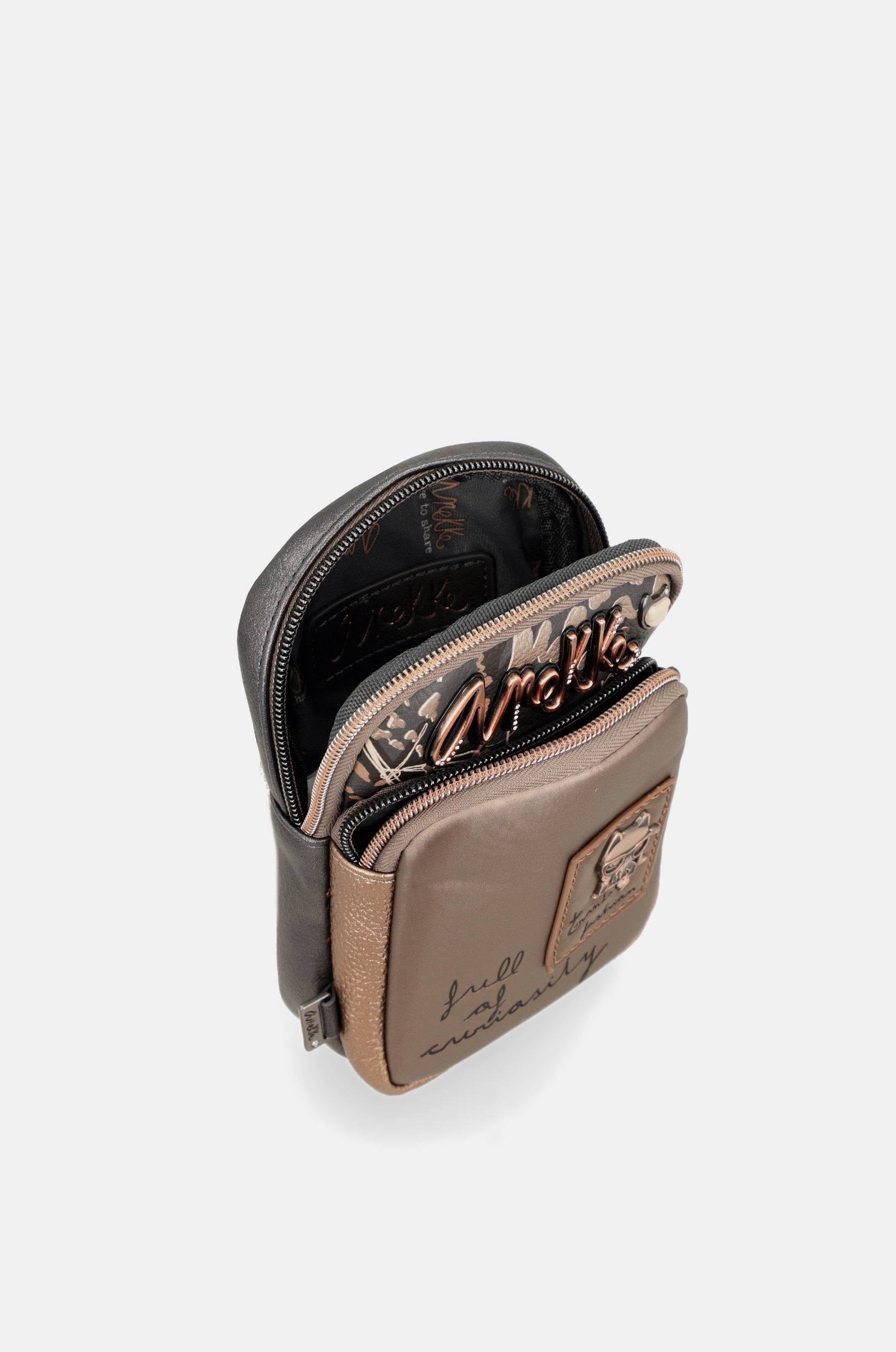 Intentions mini crossbody bag with pocket