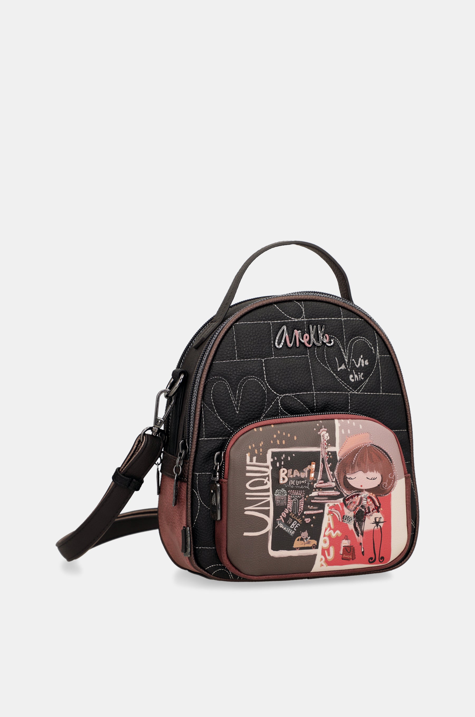 Mademoiselle small backpack for leisure use
