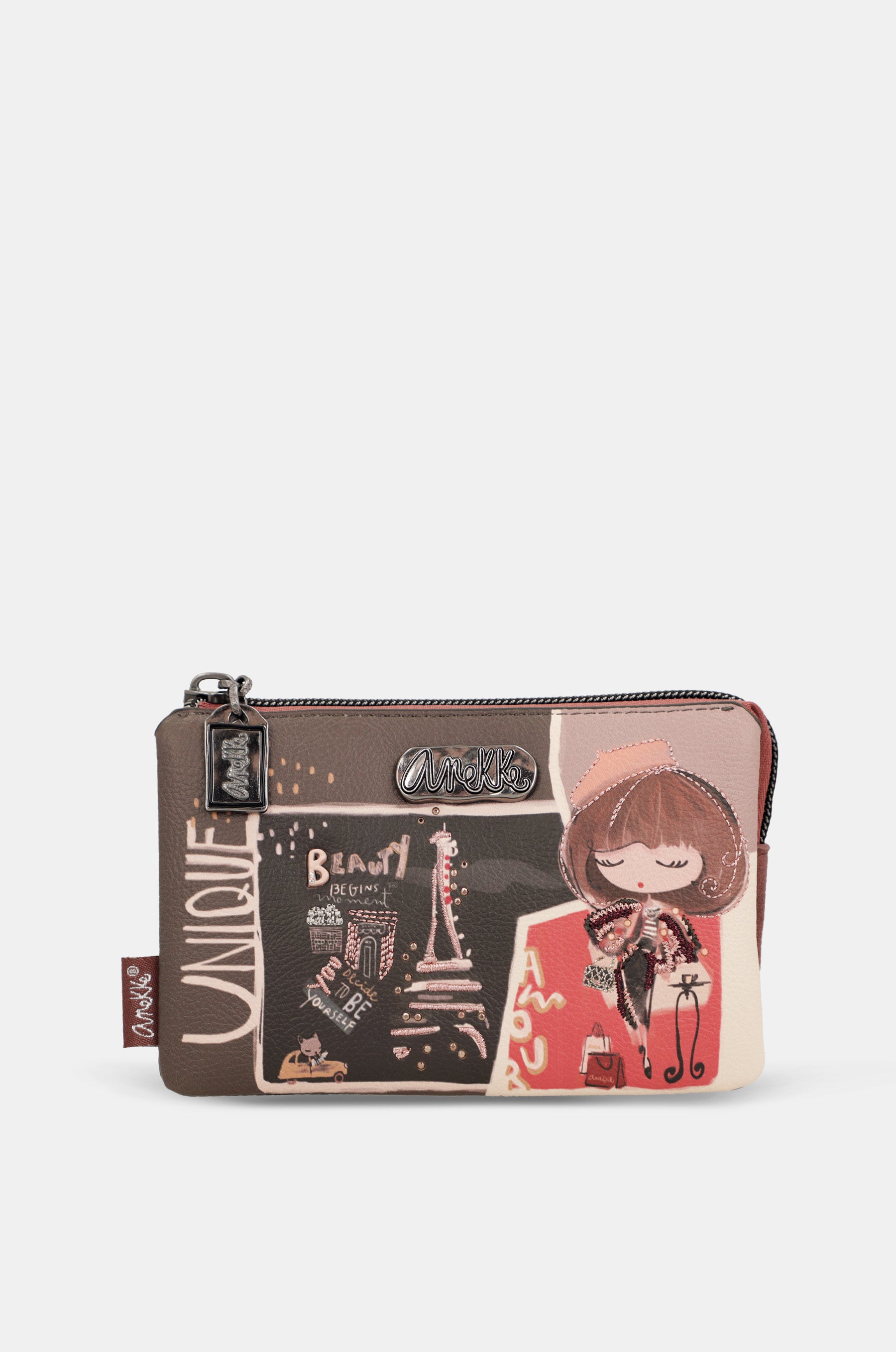 Mademoiselle 3-compartment coin purse
