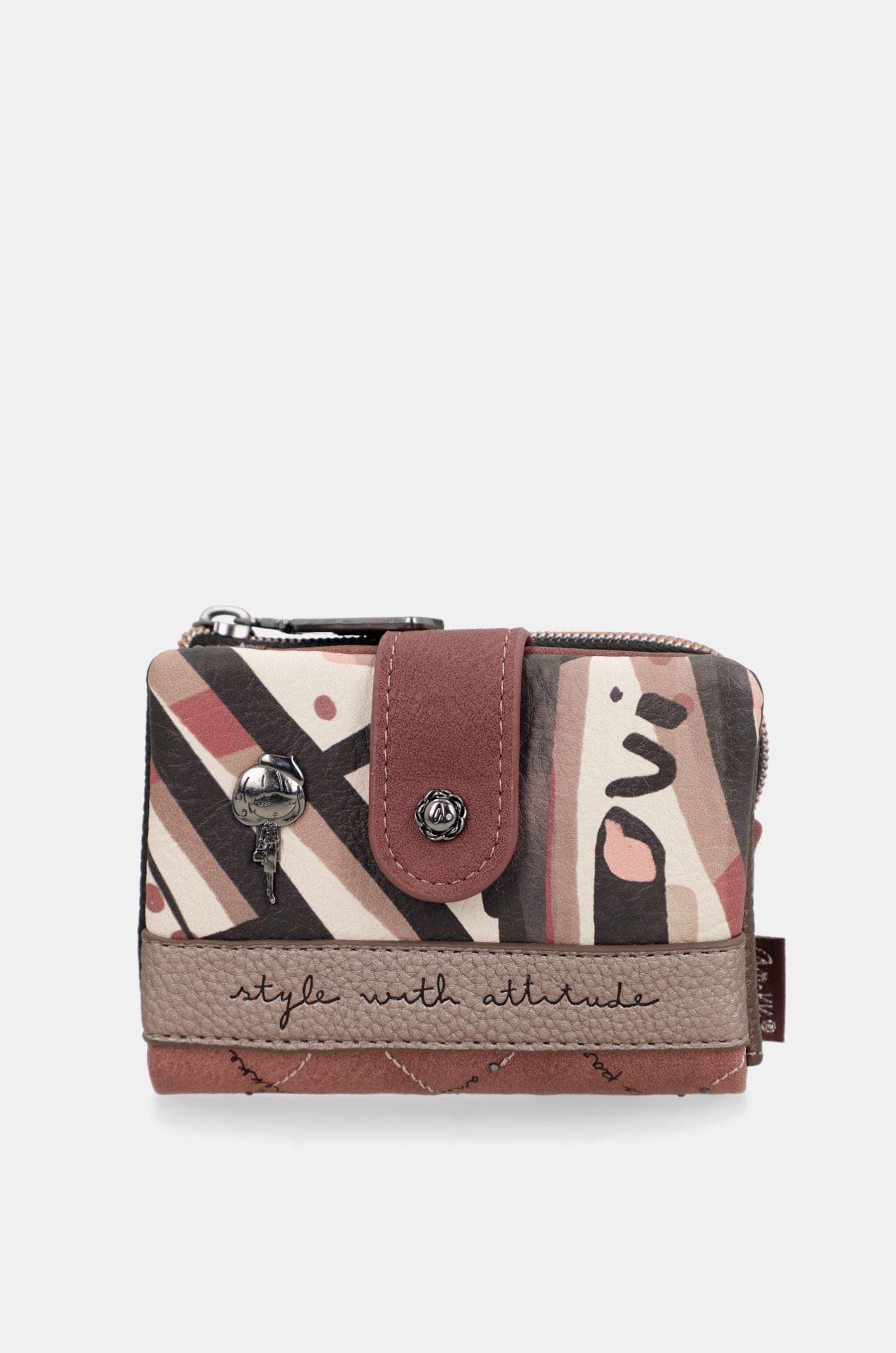 Parisian flexible small RFID wallet