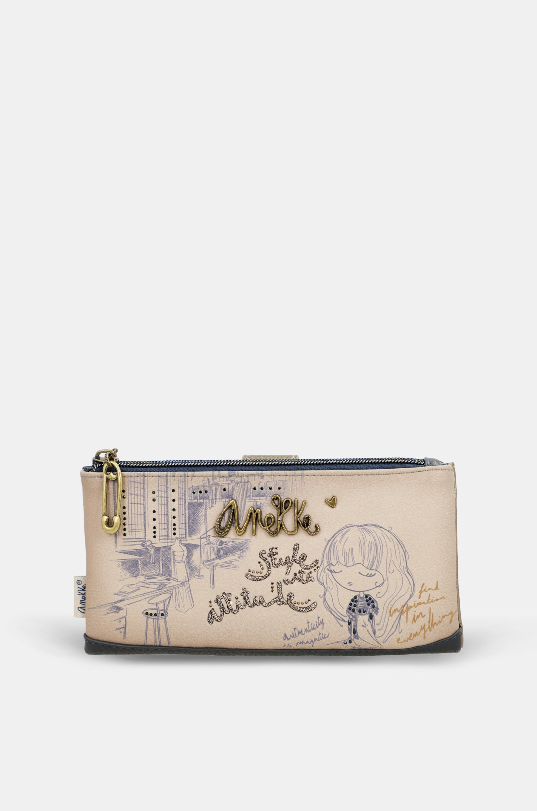 Studio flexible large RFID wallet