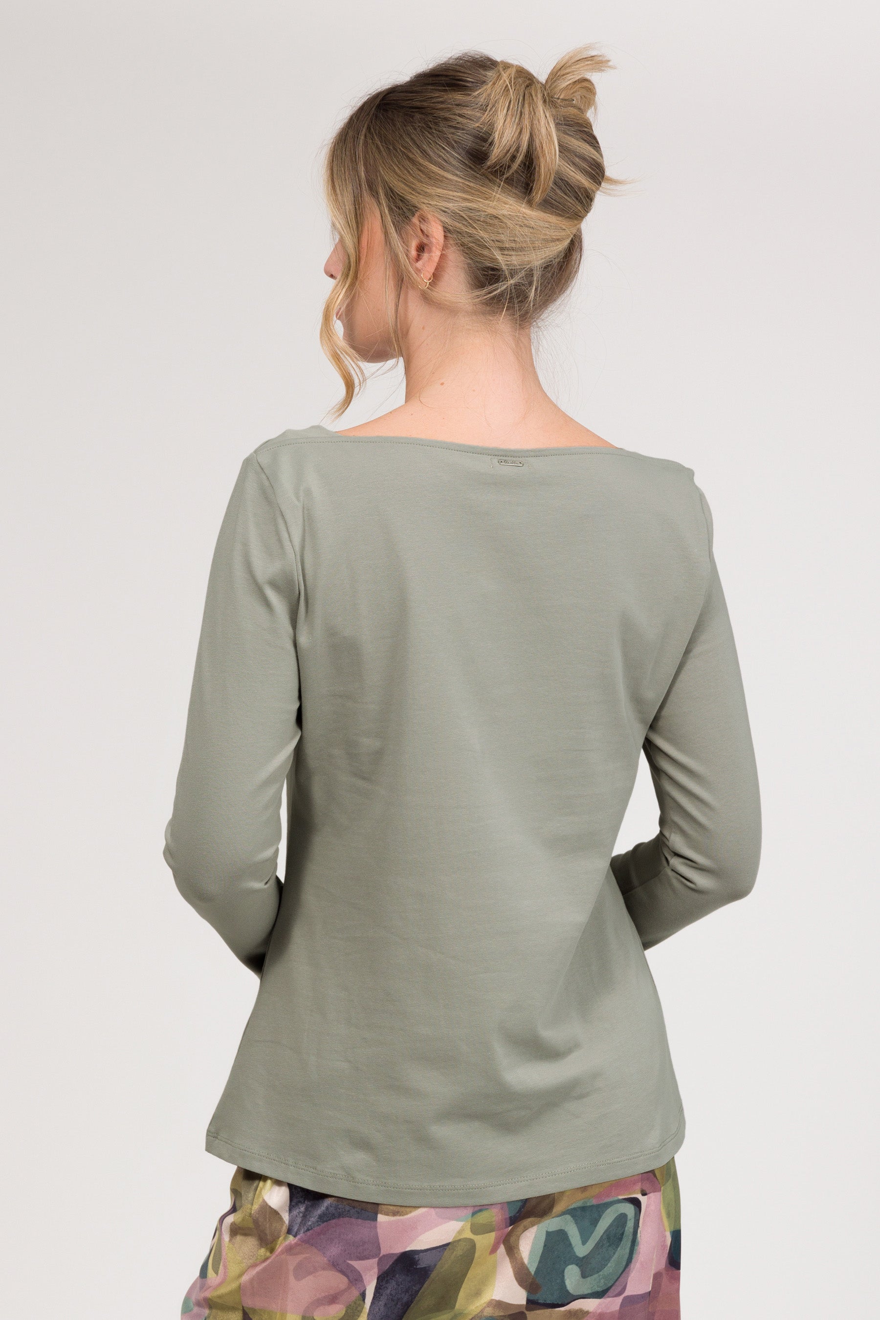 Long-sleeve T-shirt with logo