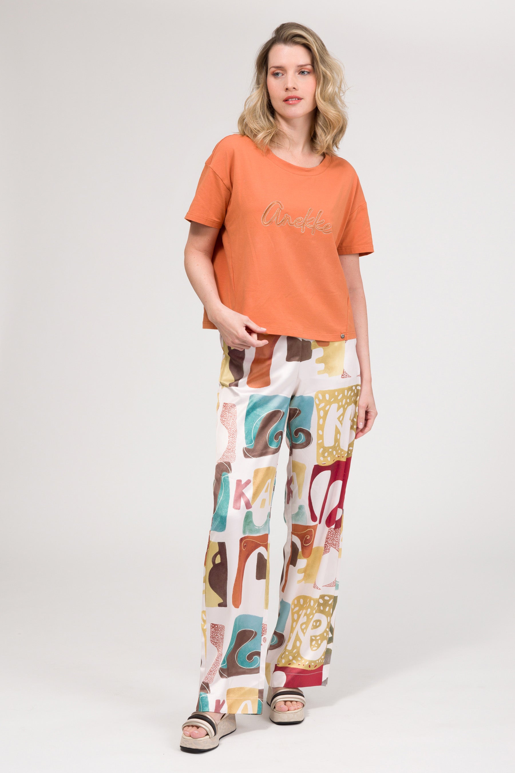 Printed trousers Amphora