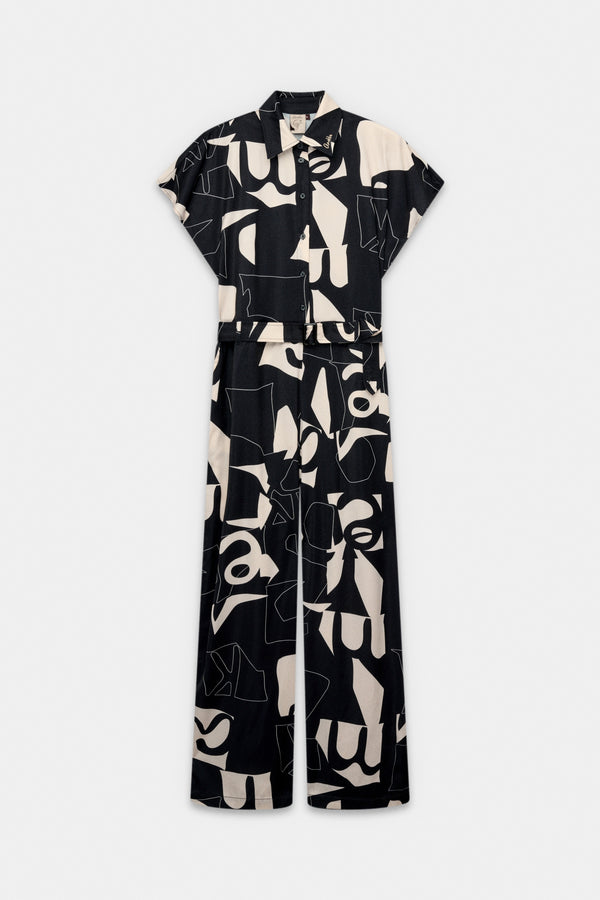 Printed jumpsuit