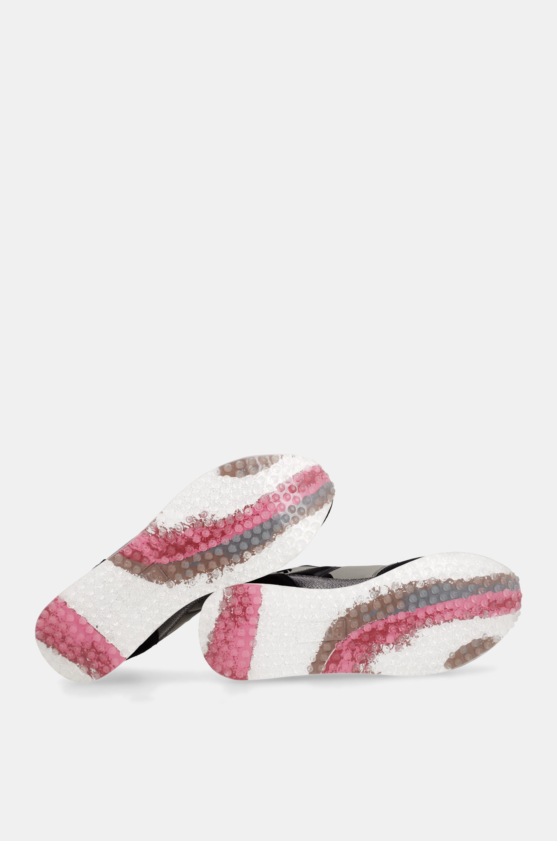 Black and lead-grey sneakers