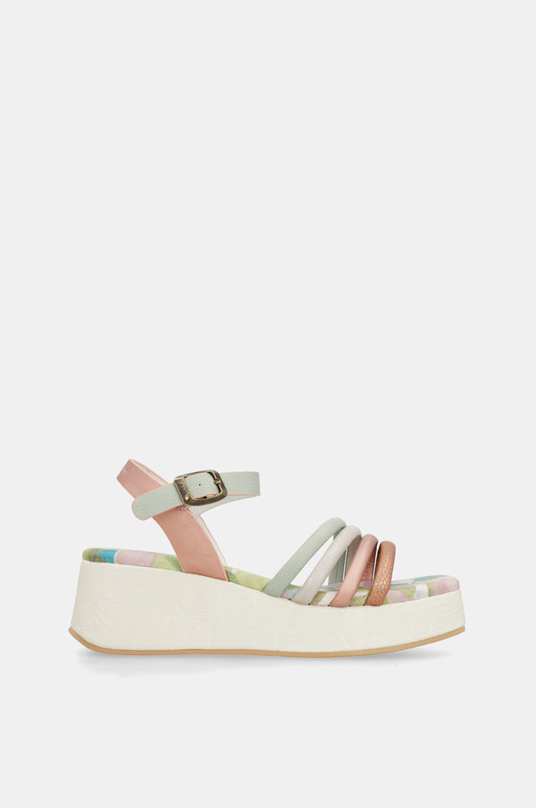 Bloom platform sandals with straps