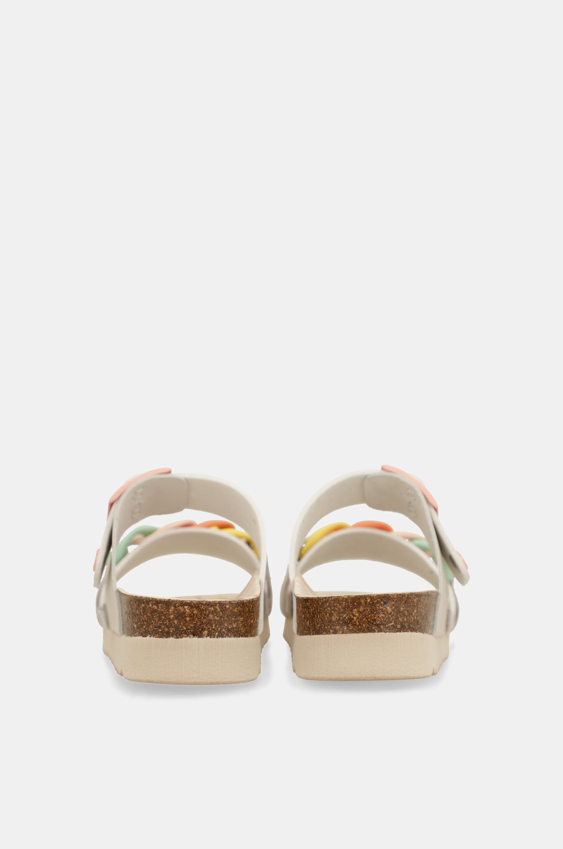 Olympia bio sandals with chain links