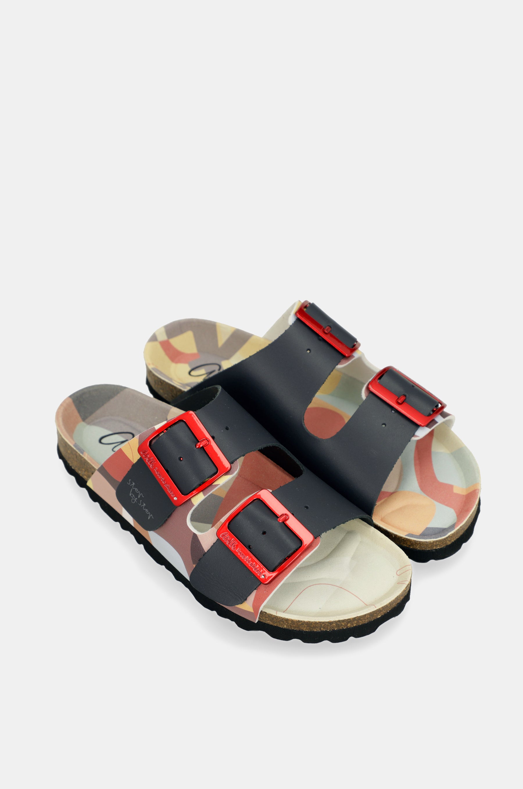 Navy blue Eikon bio sandals