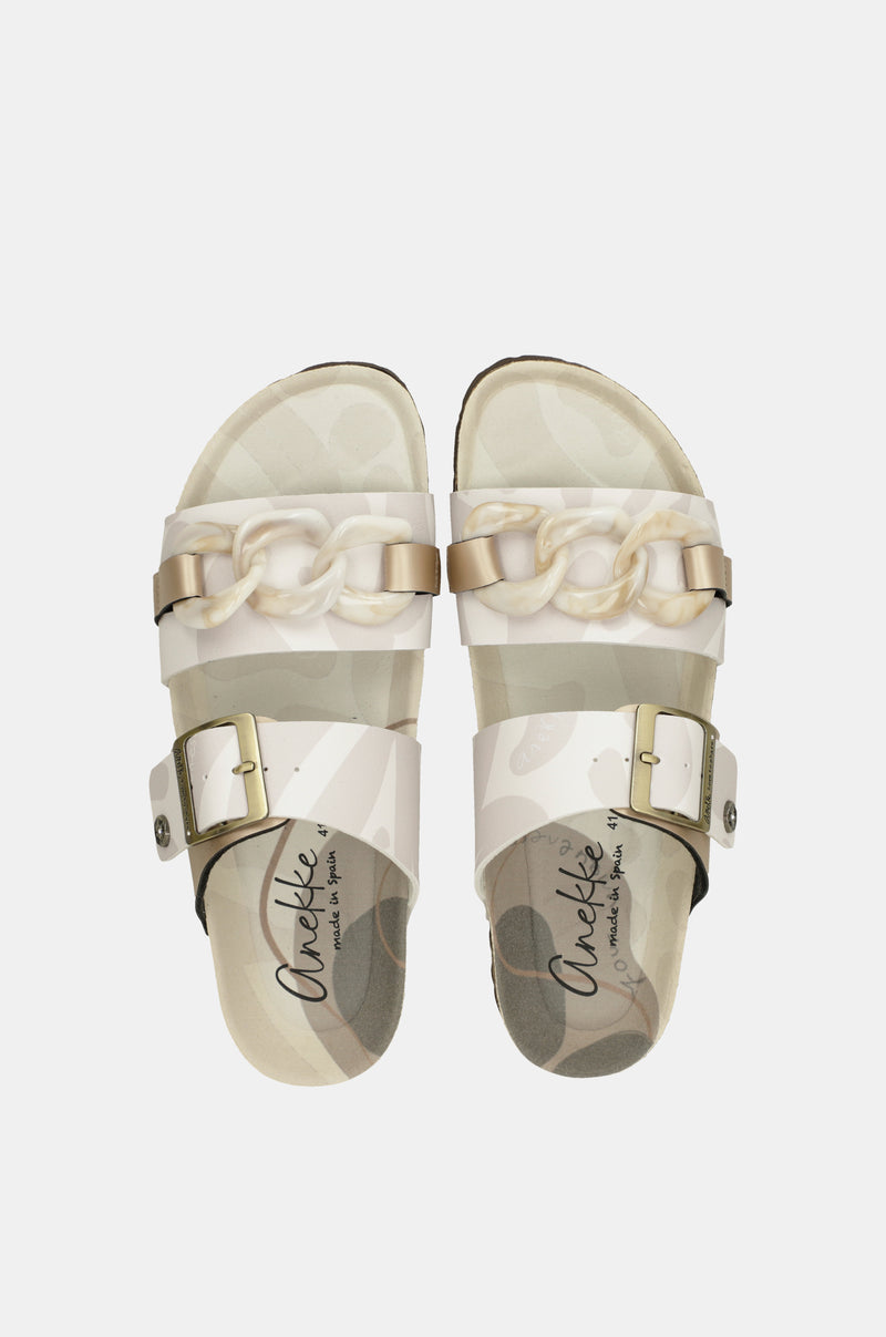 Beige Gaia bio sandals